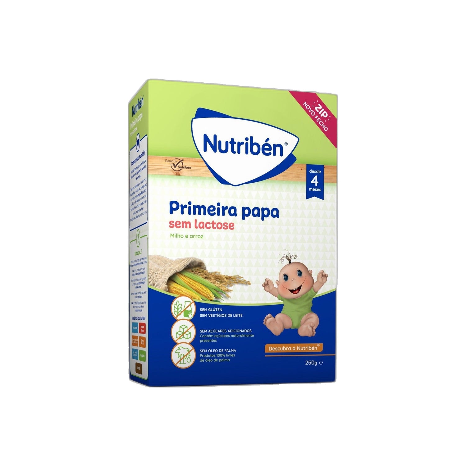 Nutriben Primeira Papa Sem Lactose 250 g
