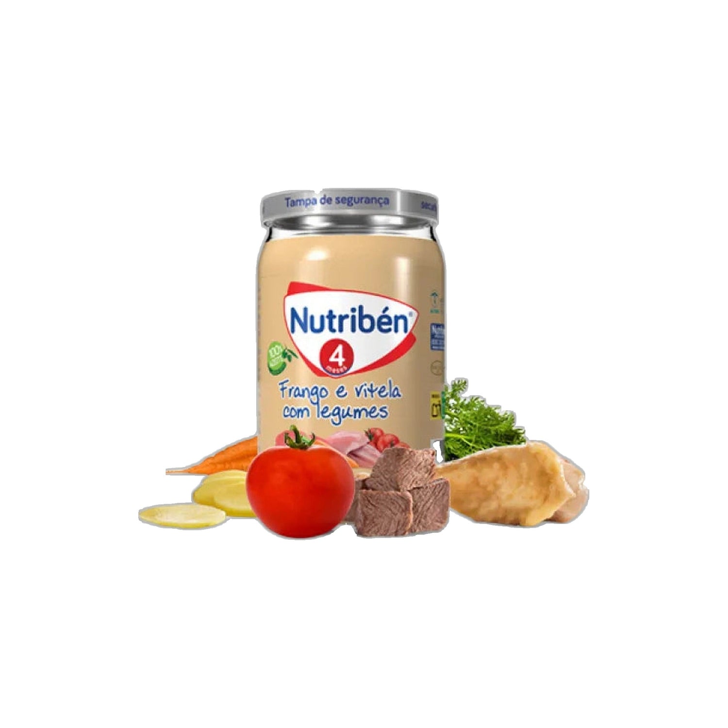 Nutriben Boião 4 Frango Vitela Com Legumes 235 g