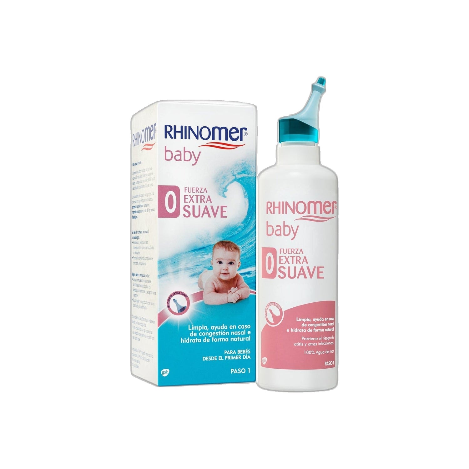 Rhinomer Baby Spray Nasal Suave 115 ml