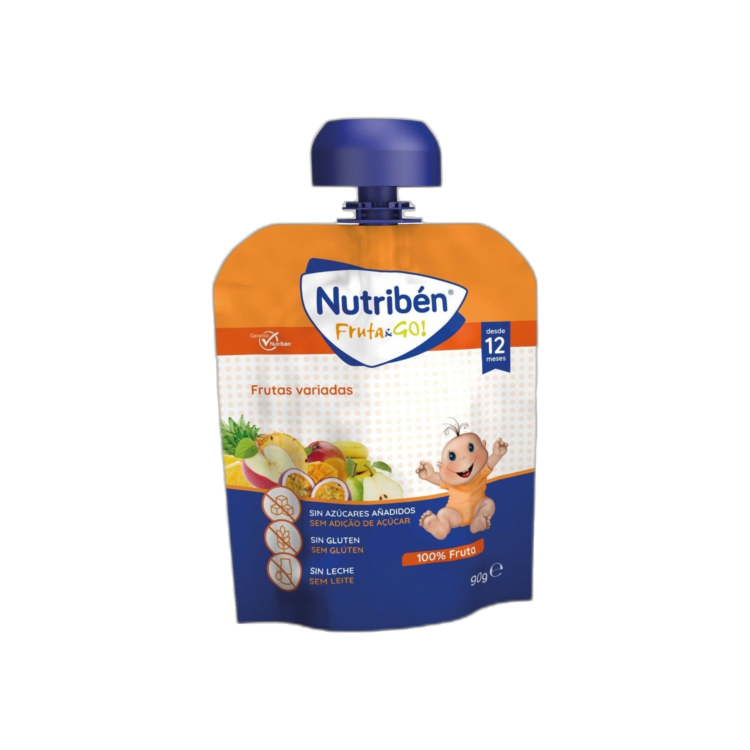 Nutriben Fruta Go Pure Frutas Variadas 90 g
