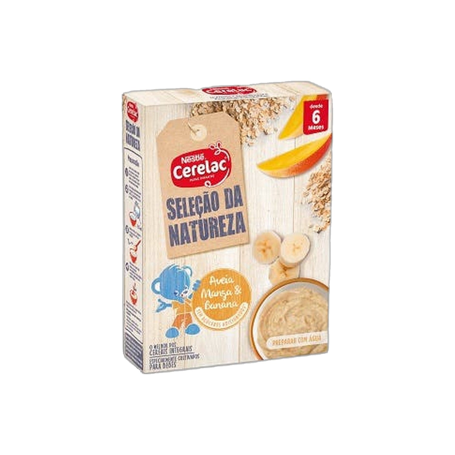 Cerelac Sel Natural Papa Aveia/Manga/Banana 240 g