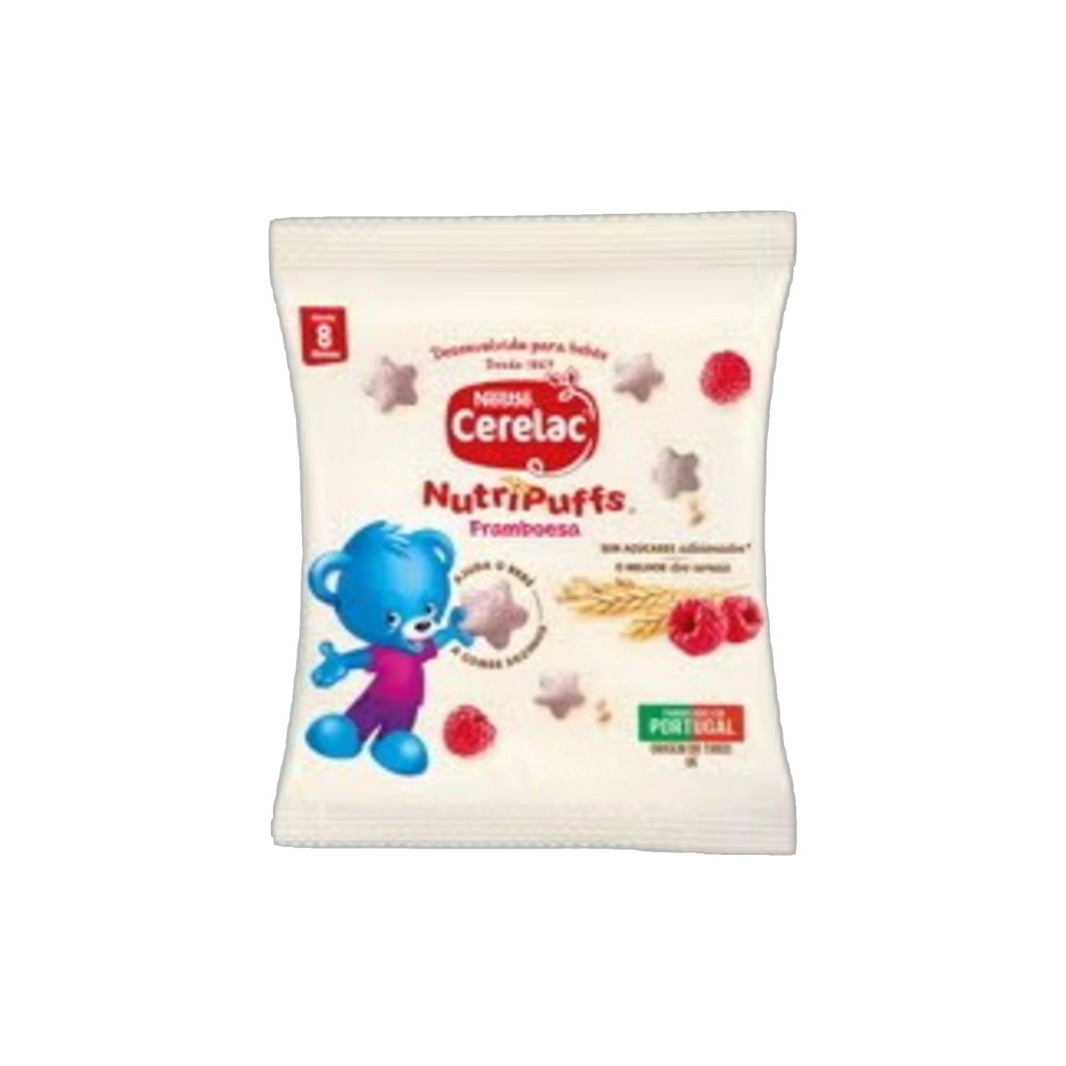 Cerelac Nutripuffs Framboesa 7 g 8M+