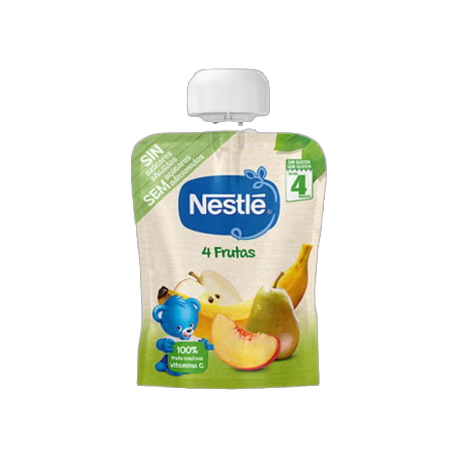 Nestlé Saq 4 Frutas 90 g 4M+