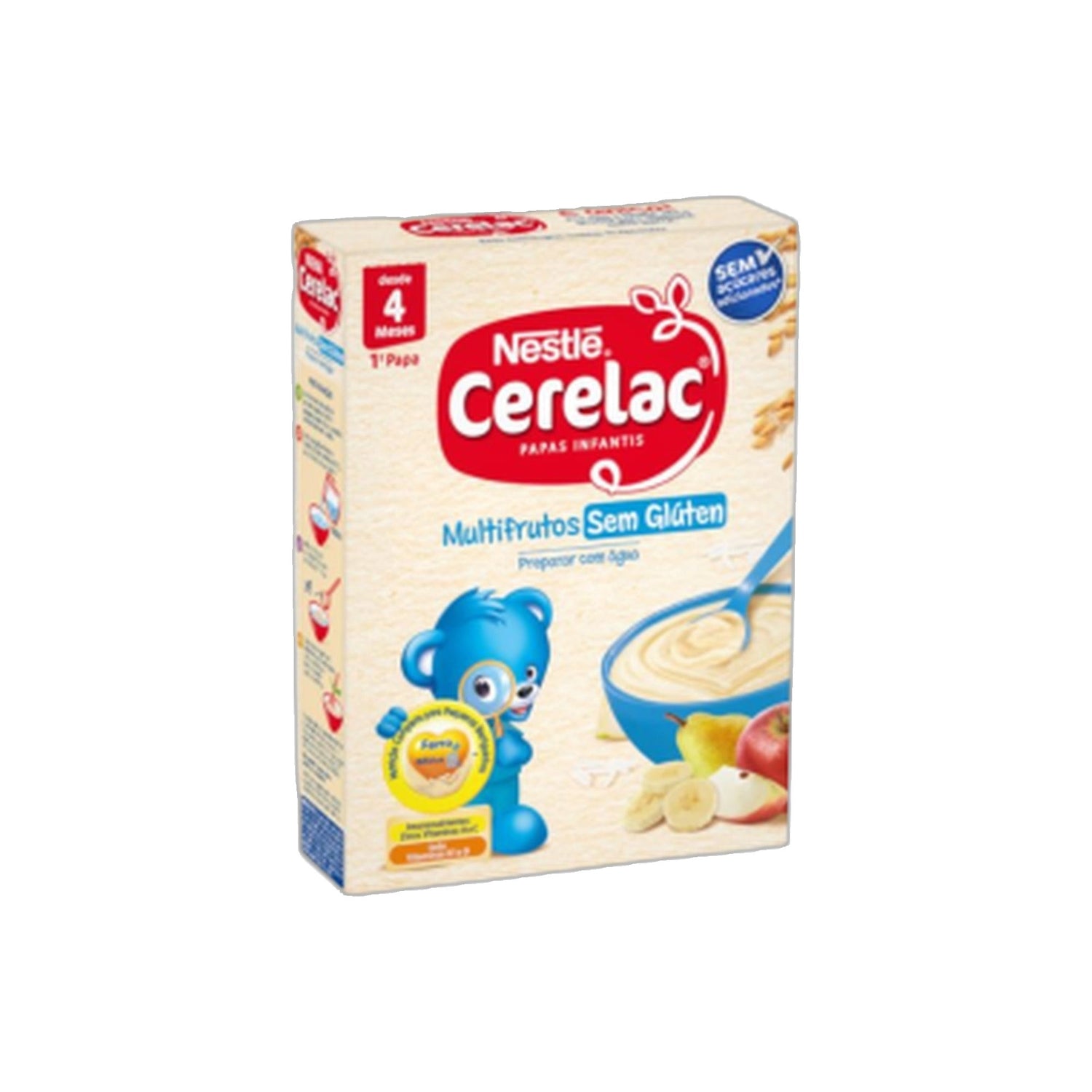 Cerelac Papa Lact Multifrut Sem Glúten 250 g