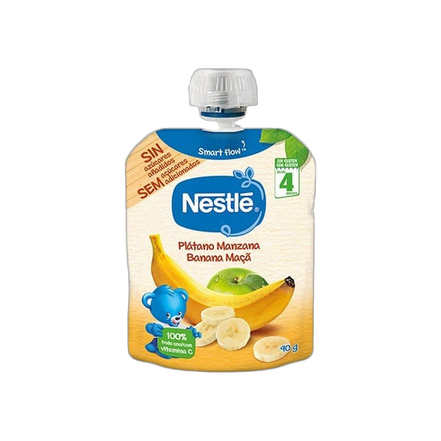 Nestlé Saq Banana/Maça 90 g 4M+