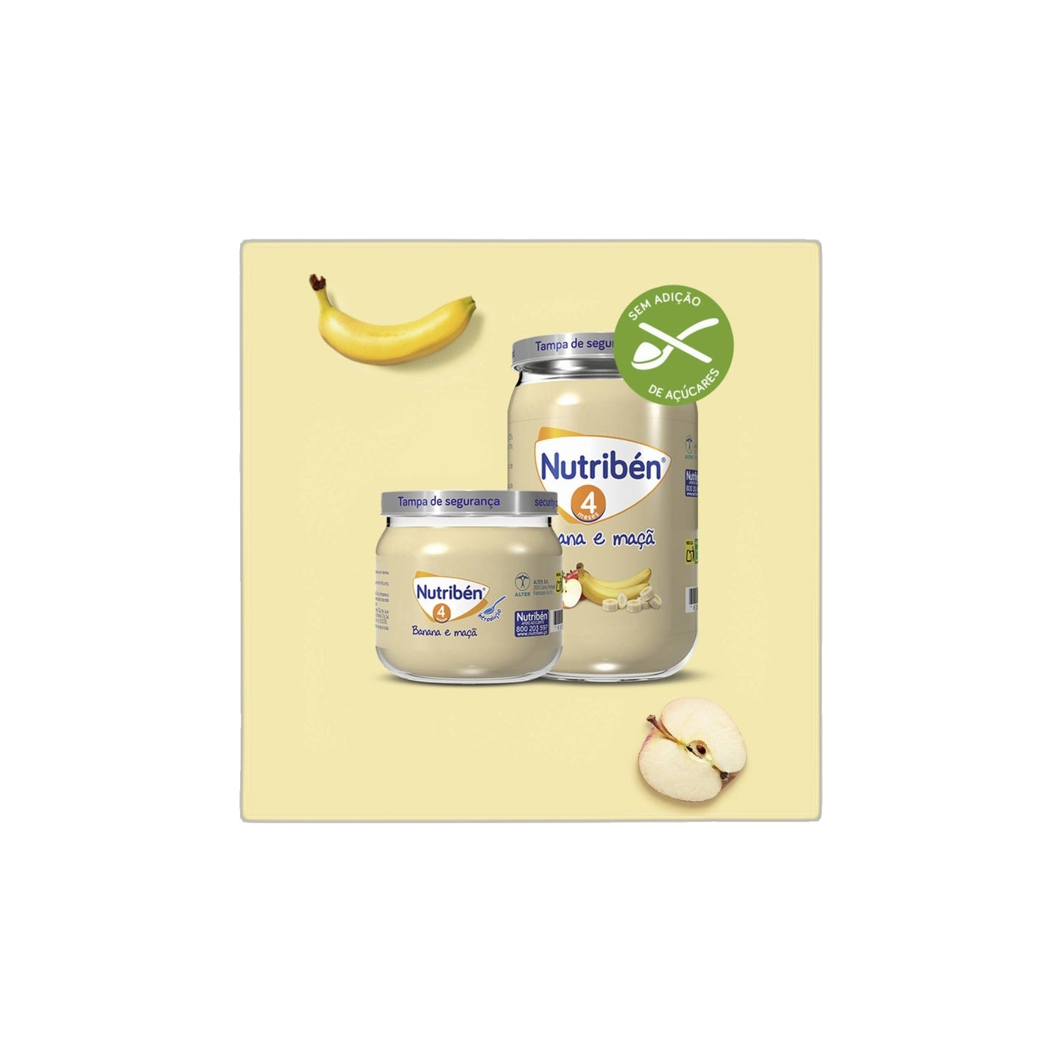 Nutriben Boião 4 Banana 120 g
