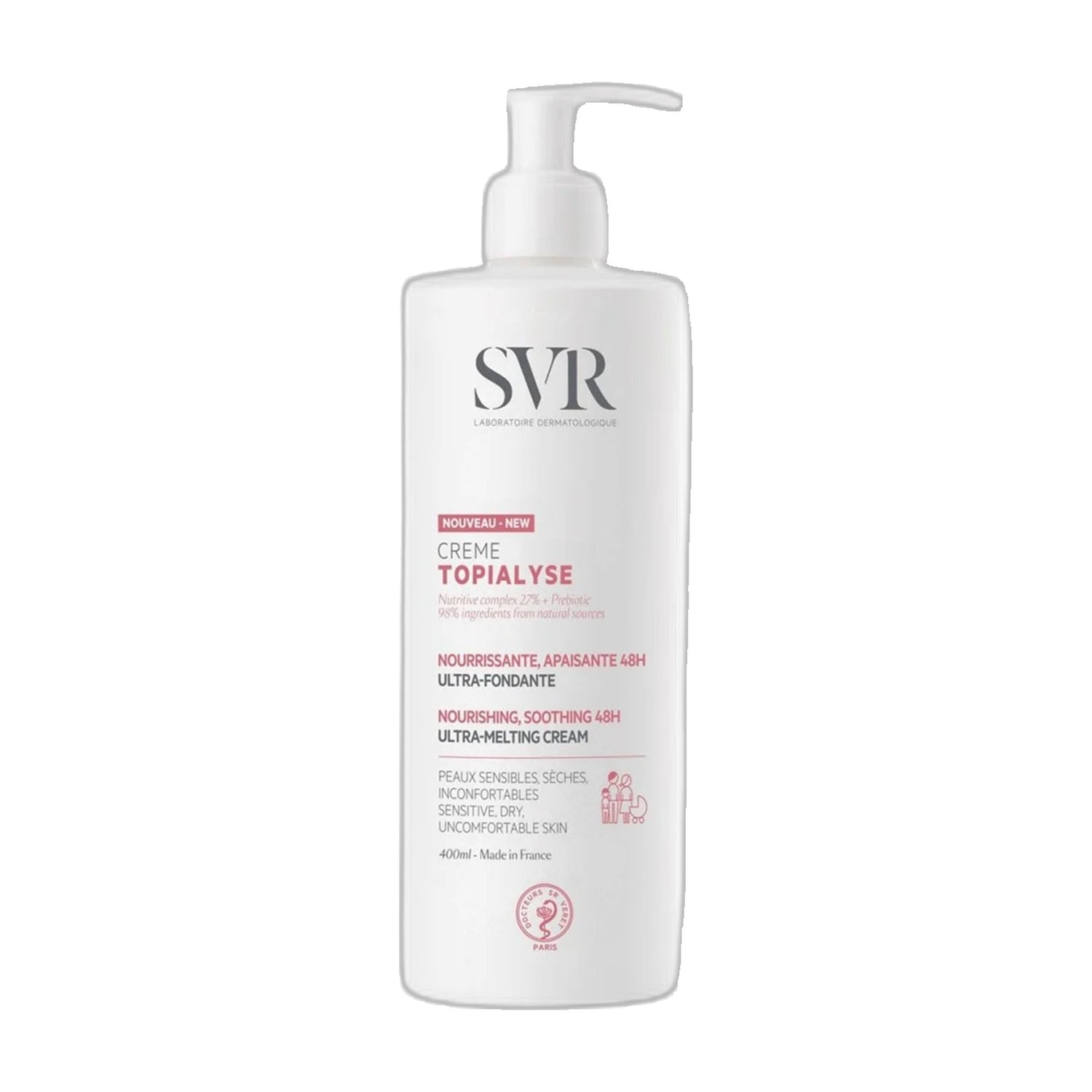 SVR Topialyse Creme 400 ml