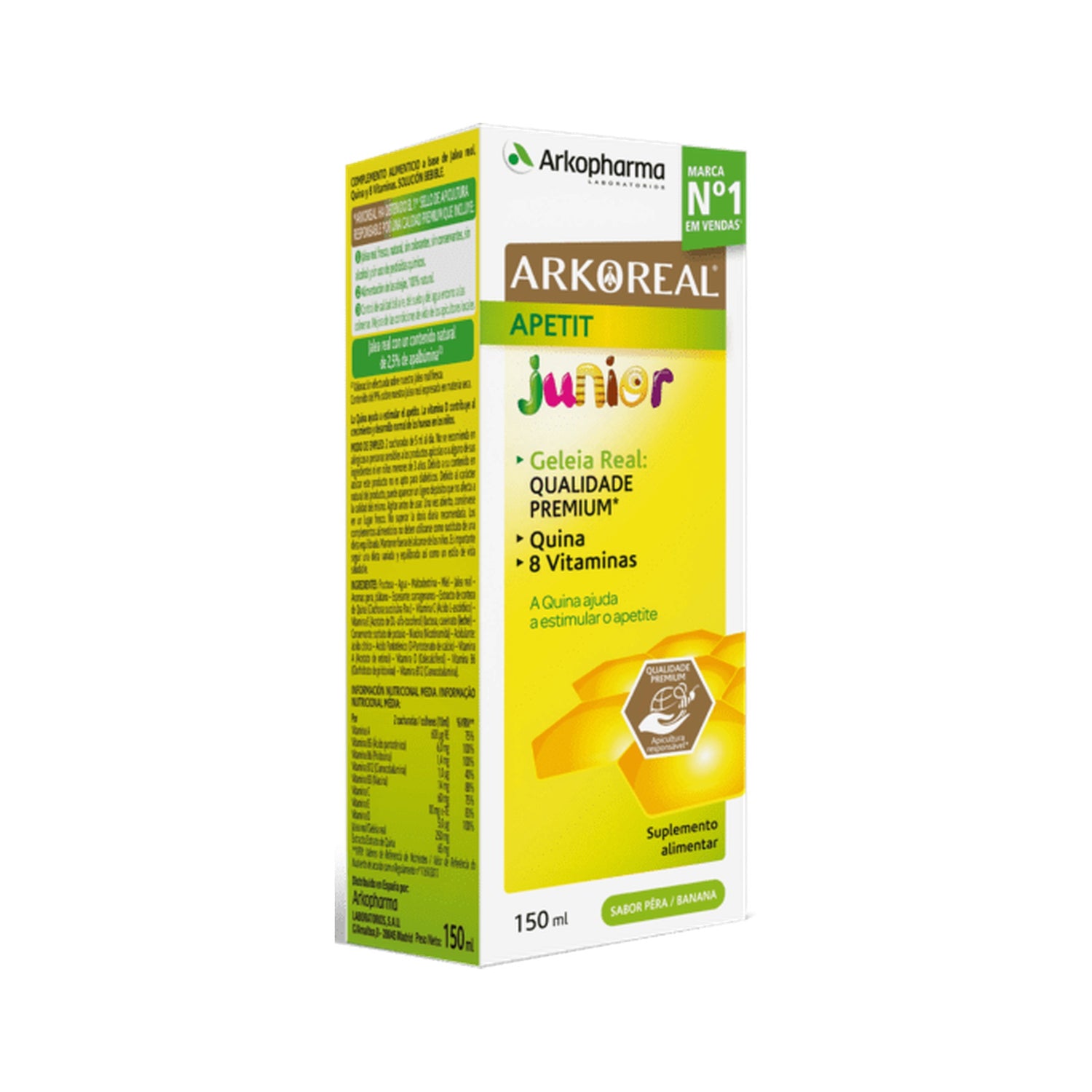 Arkoreal Apetit Junior Solução Oral 150 ml