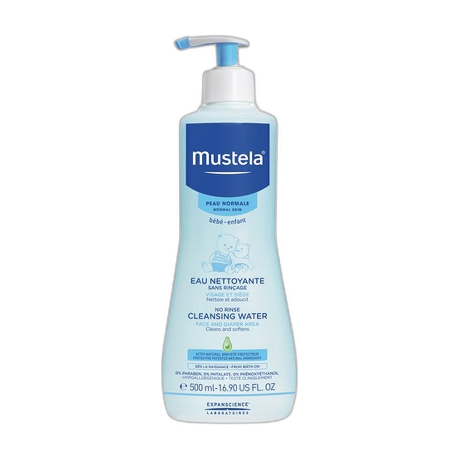 Mustela Água de Limpeza Bebé 500 ml