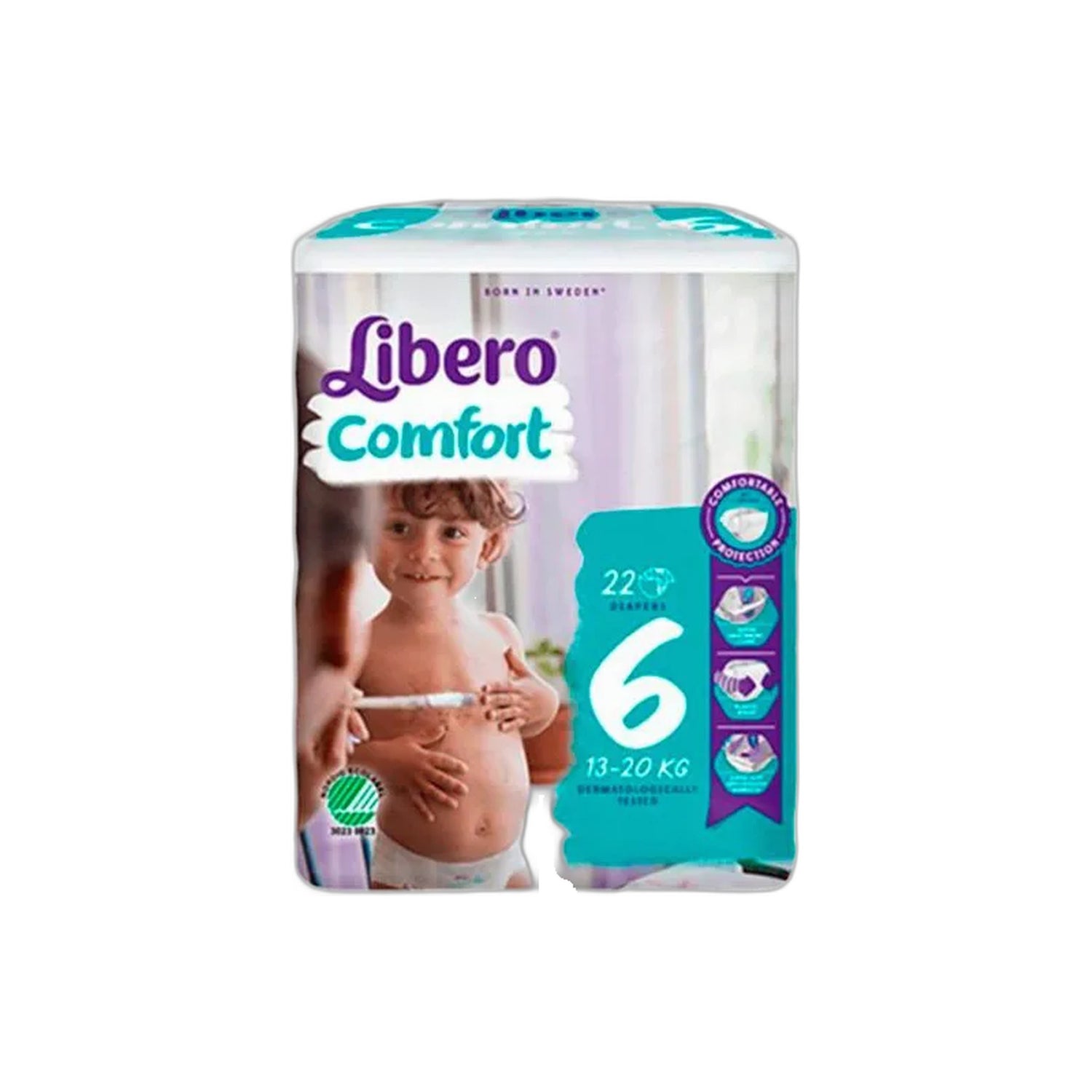 Libero Comfort 6 Fraldas 13-20 kg 22 Unidades