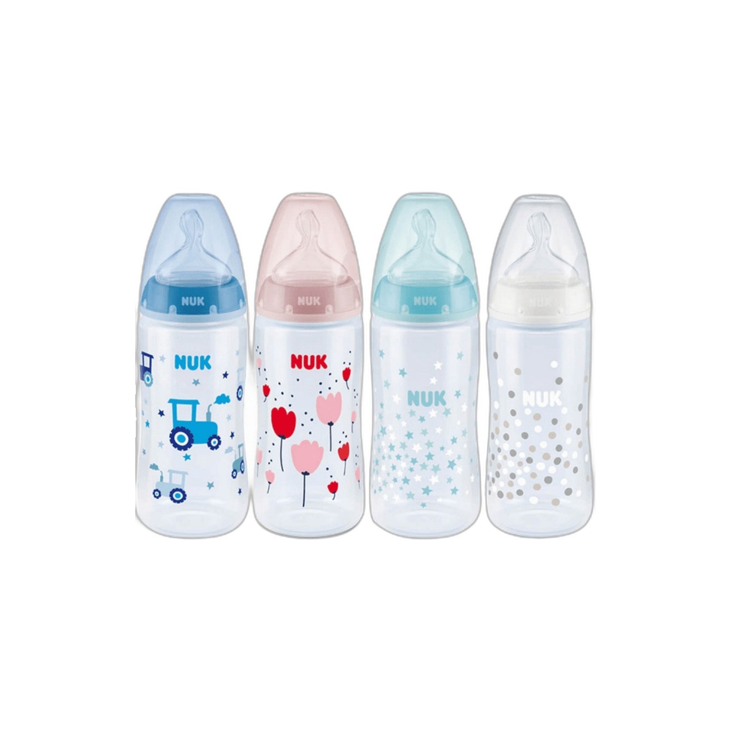 Nuk Biberão Silicona Anti-Gota 6-18 Meses