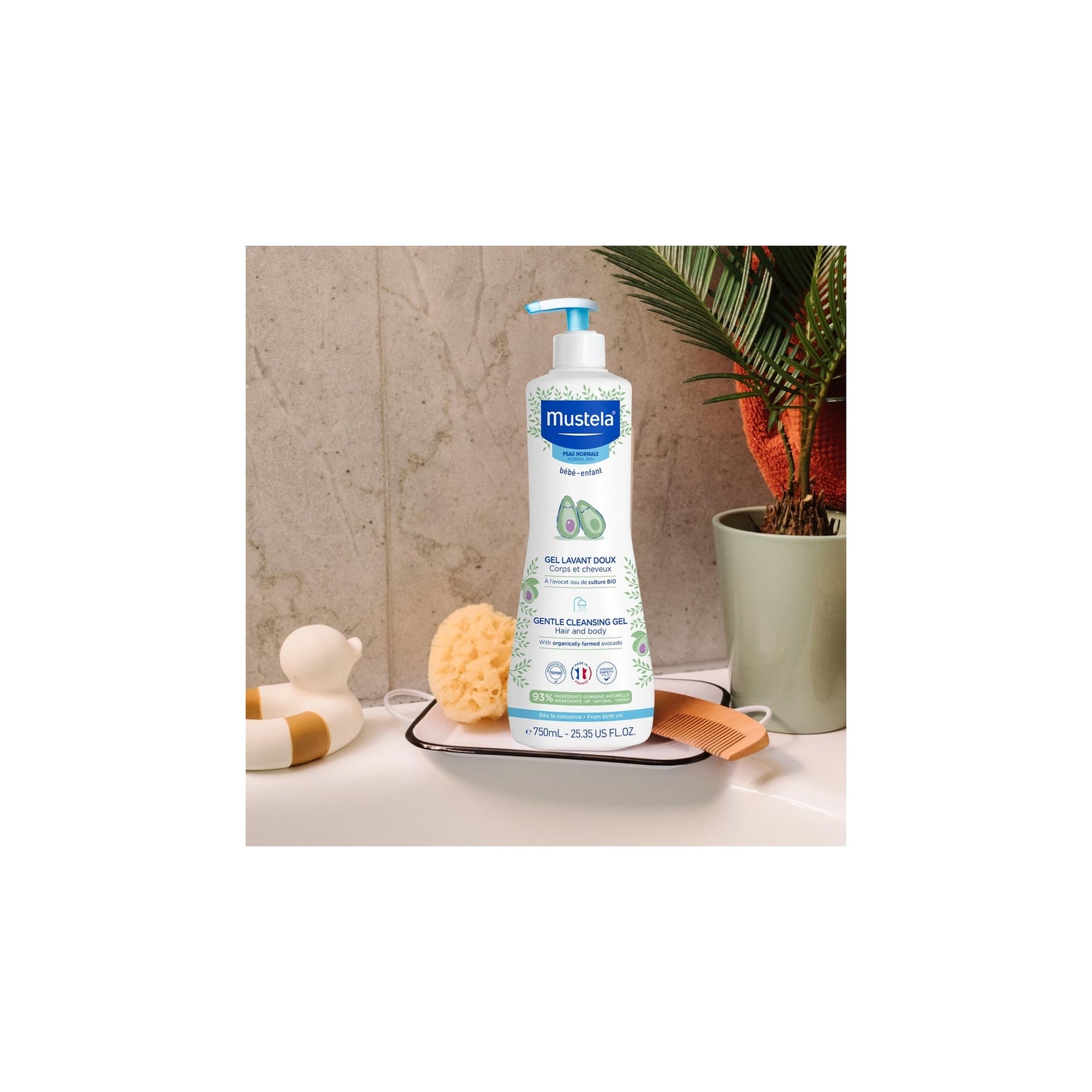 Mustela Gel De Lavagem Bebé 750 ml