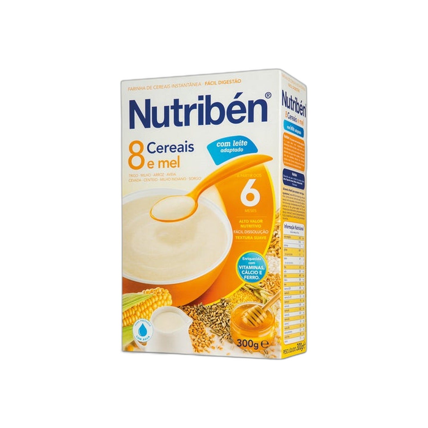 Nutriben Farinhas 8 Cereais Mel 300 g