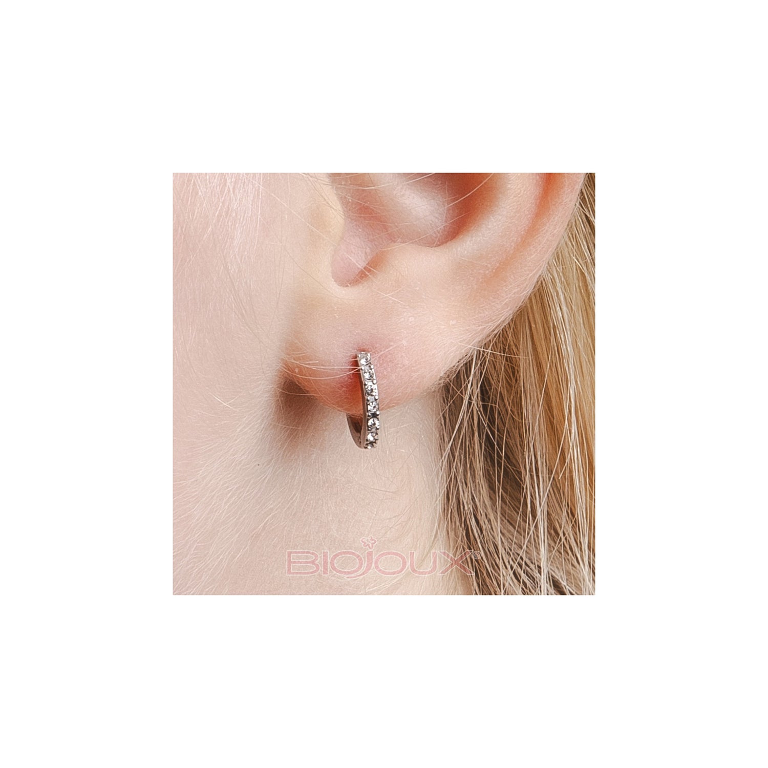 Biojoux Argola D Cristal 12mm
