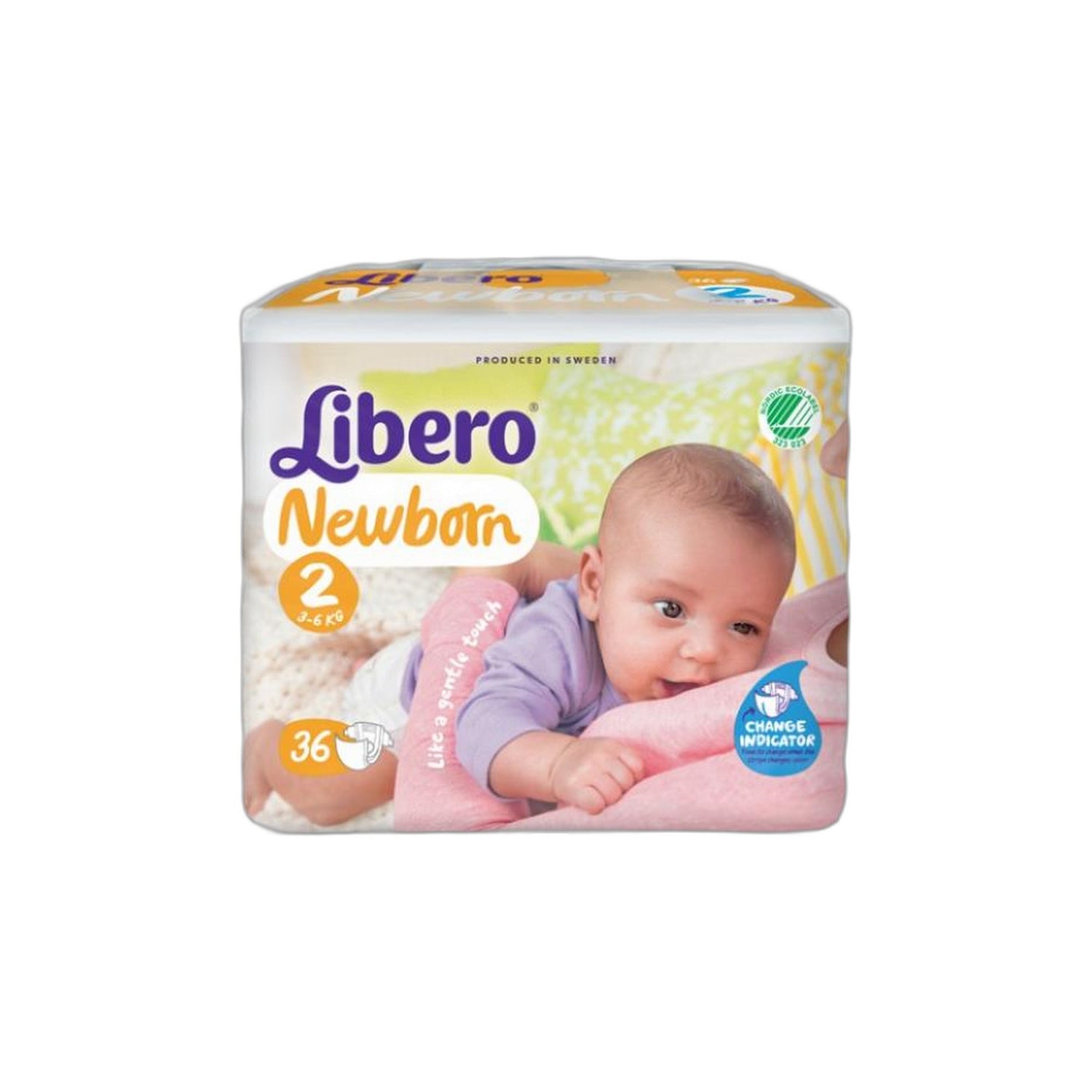 Libero Baby Soft Newborn 2 Fralda 3/6 kg 36 Unidades