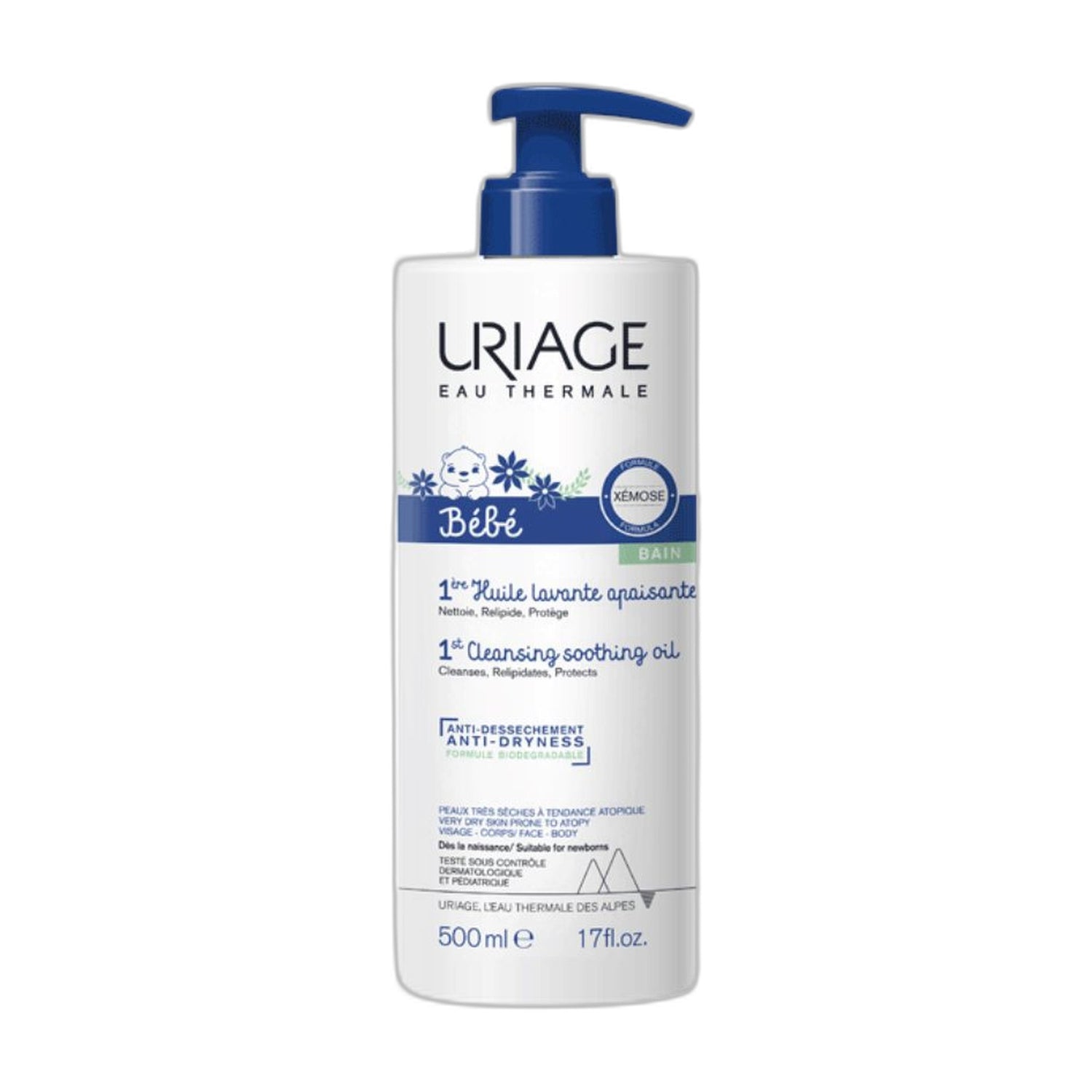 Uriage Bebé 1º Óleo Lavante Apaziguante 500 ml