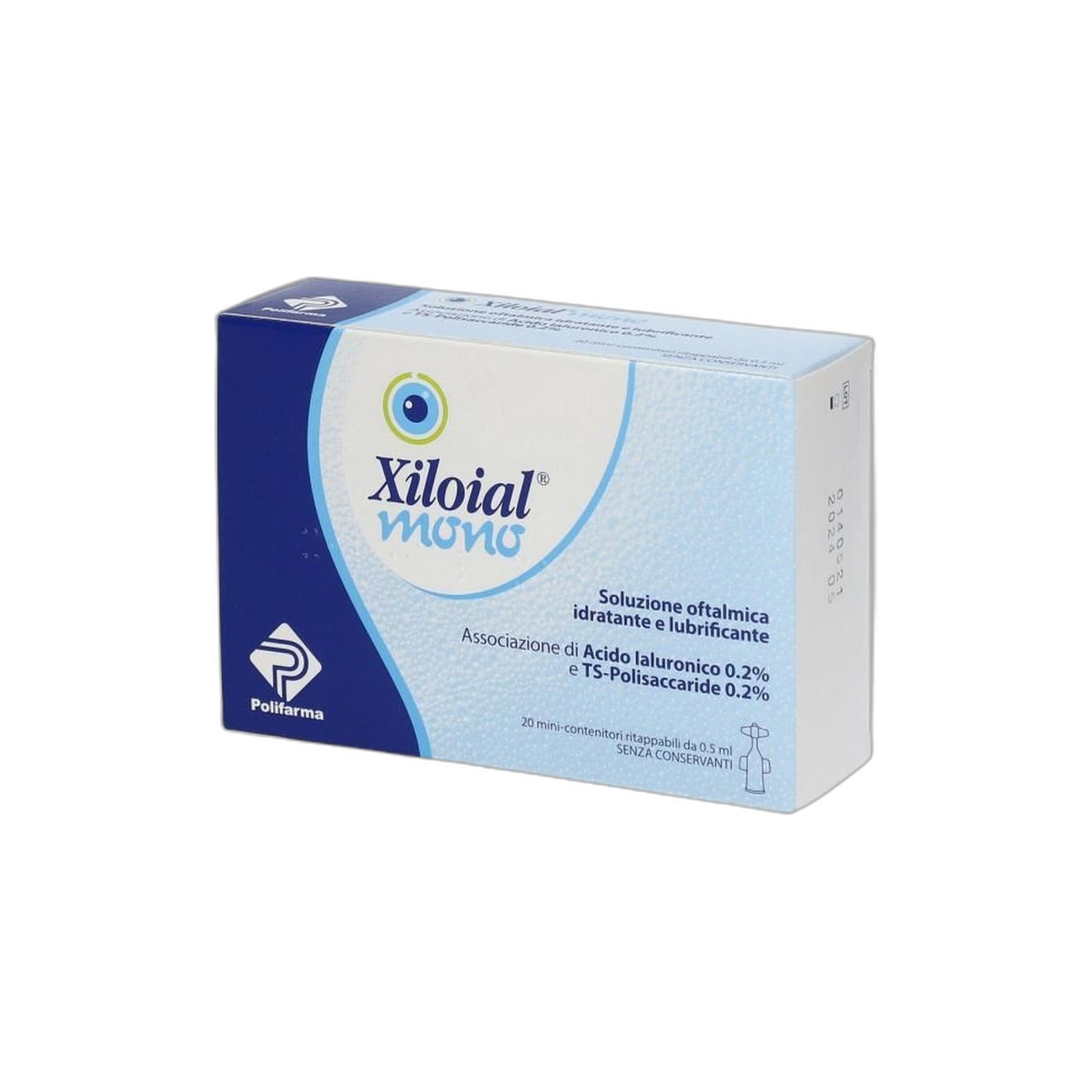 Xiloial Mono Solução Oftálmica 20x0,5 ml