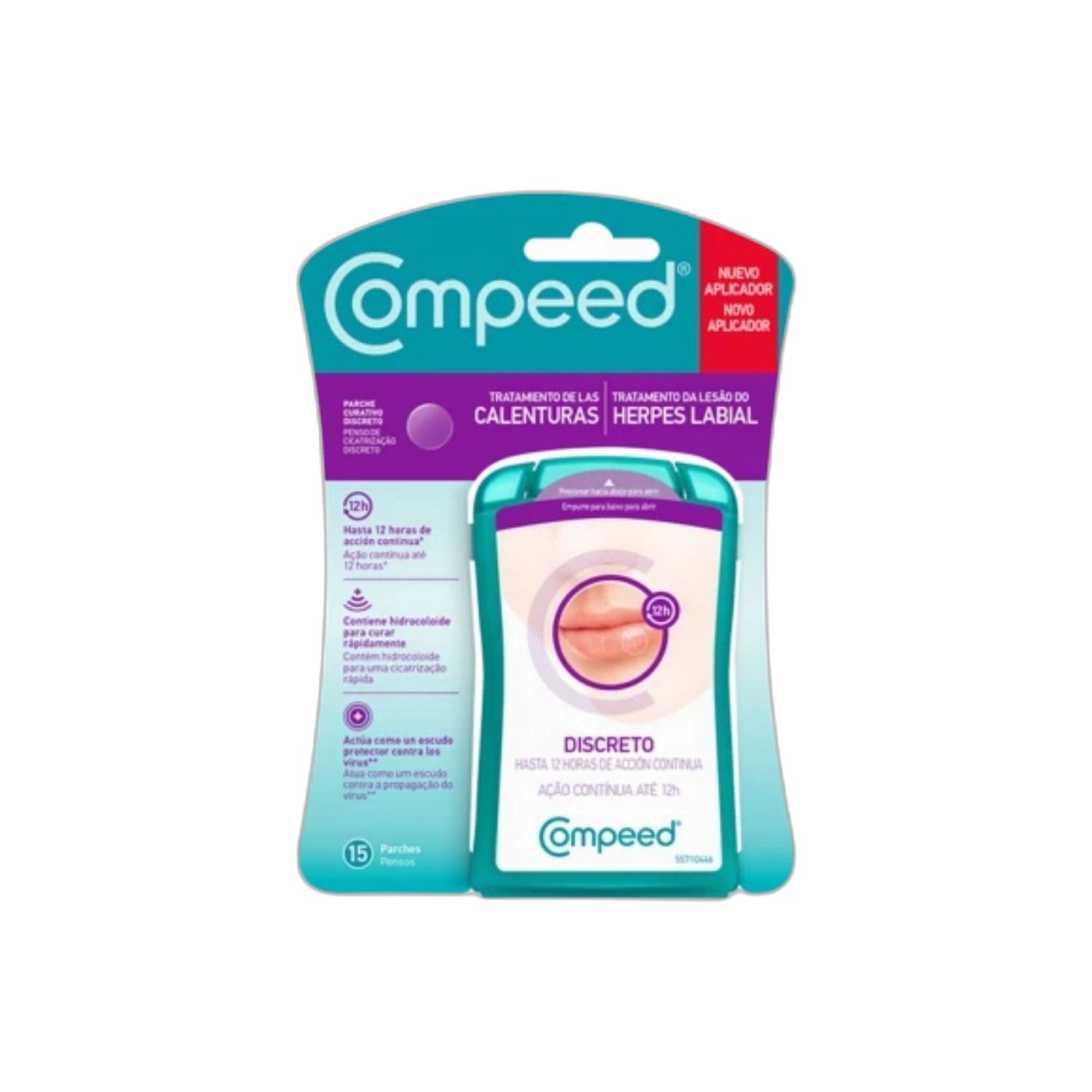 Compeed Penso Herpes Invisível 15 Unidades