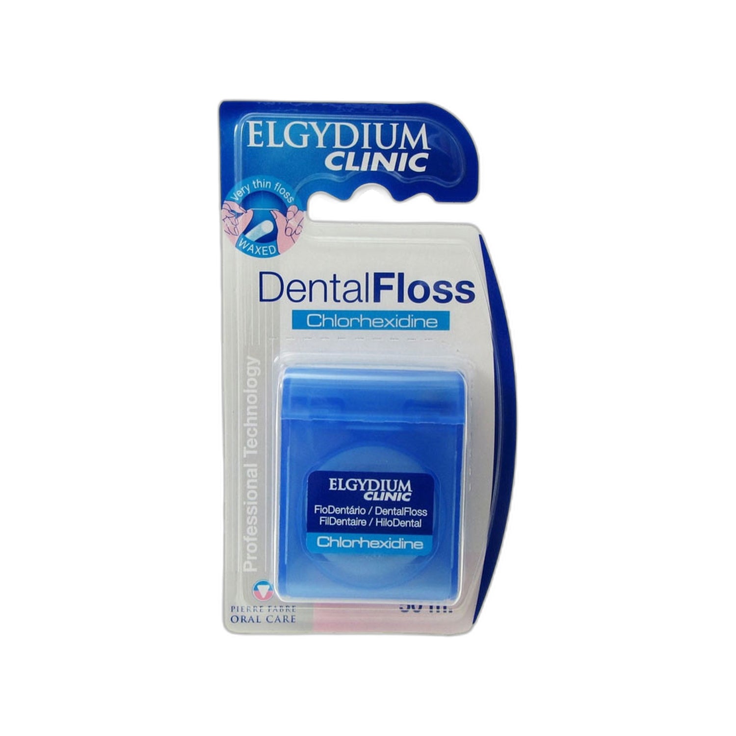 Elgydium Clinic Fita Dentária com Clorohexidina 50 m