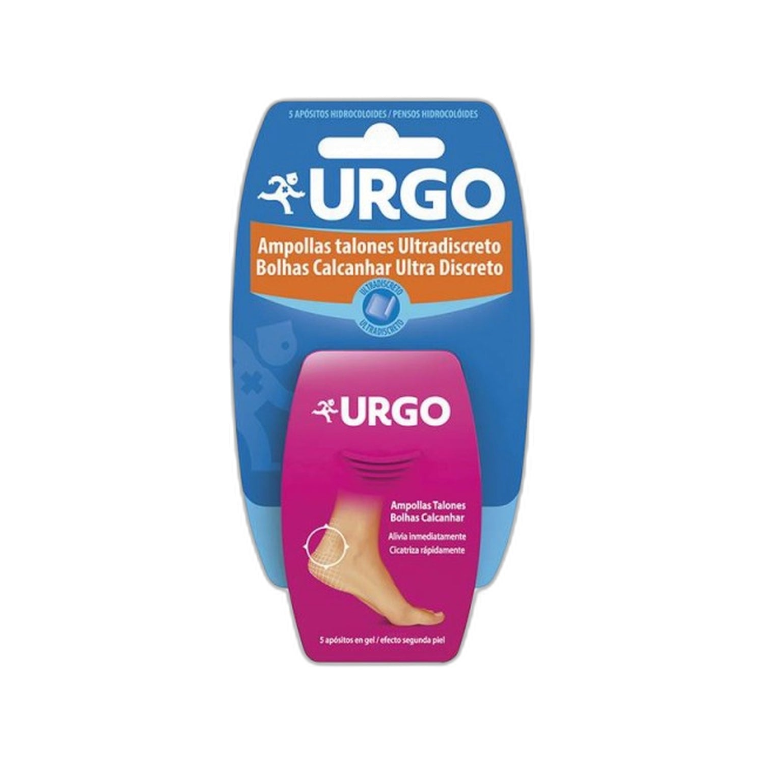Urgo Bolhas Sport Penso Calcanhar 5 Unidades