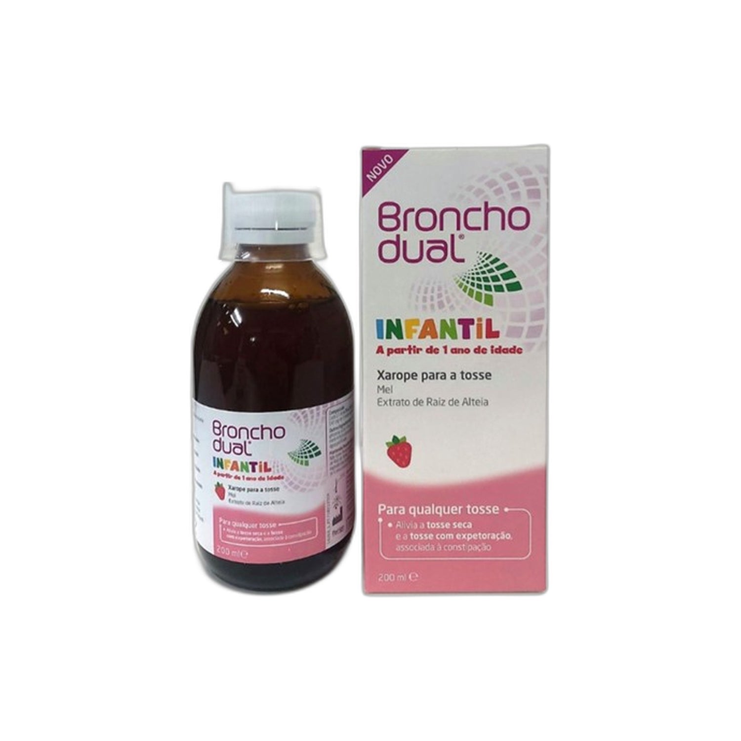 Bronchodual Infantil Mel Xarope 200 ml