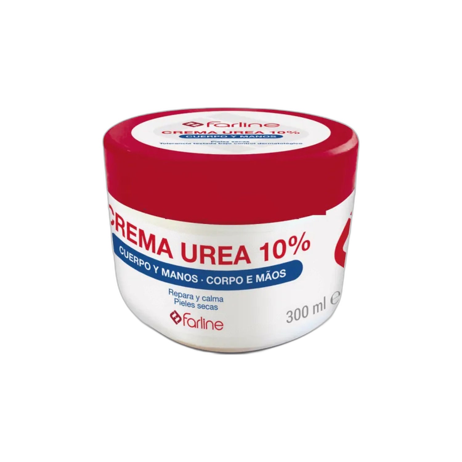 Farline Creme Ureia 10% Corpo e Mãos 300 ml