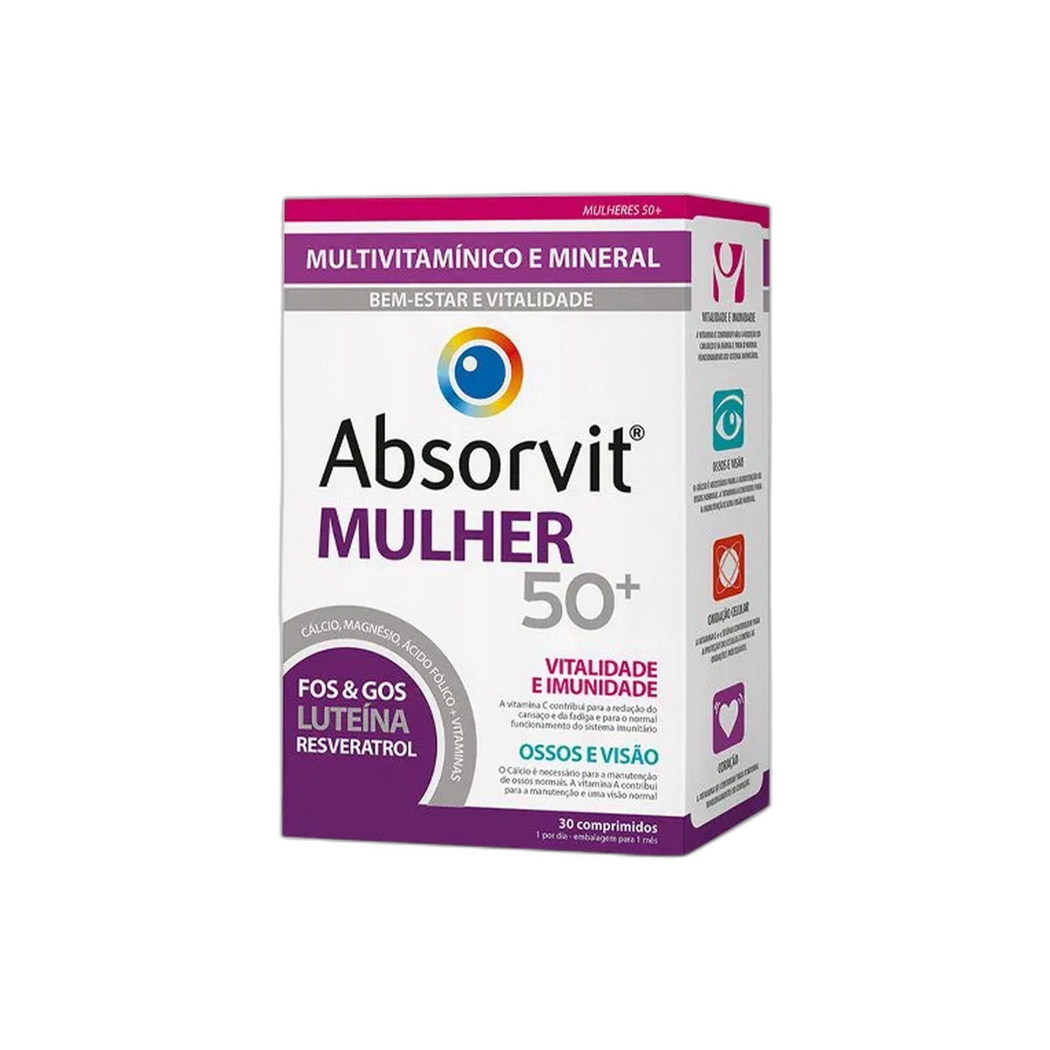 Absorvit Mulher 50+ 30 Comprimidos