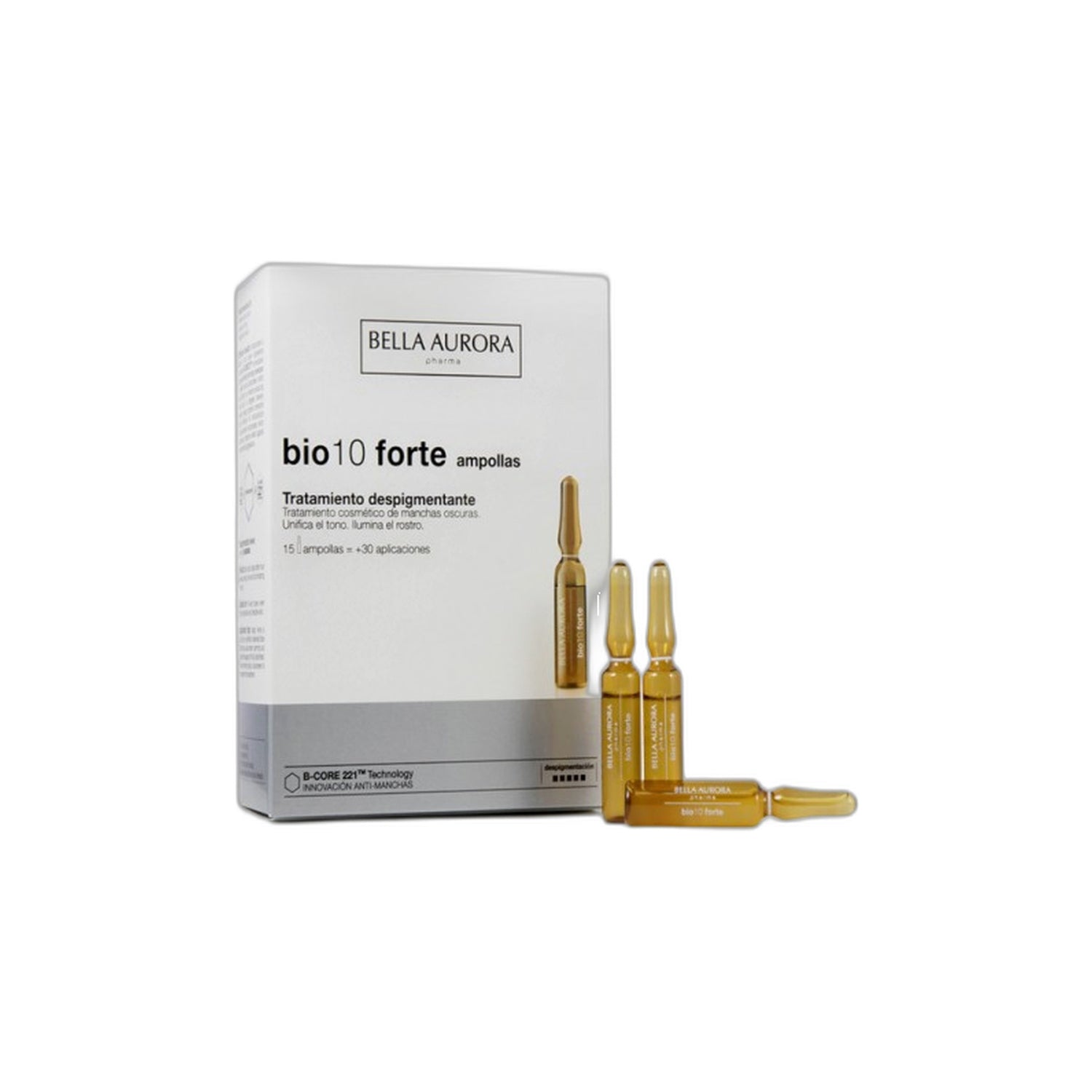 Bella Aurora Bio 10 Forte Despigmentante Ampolas 15x2 ml