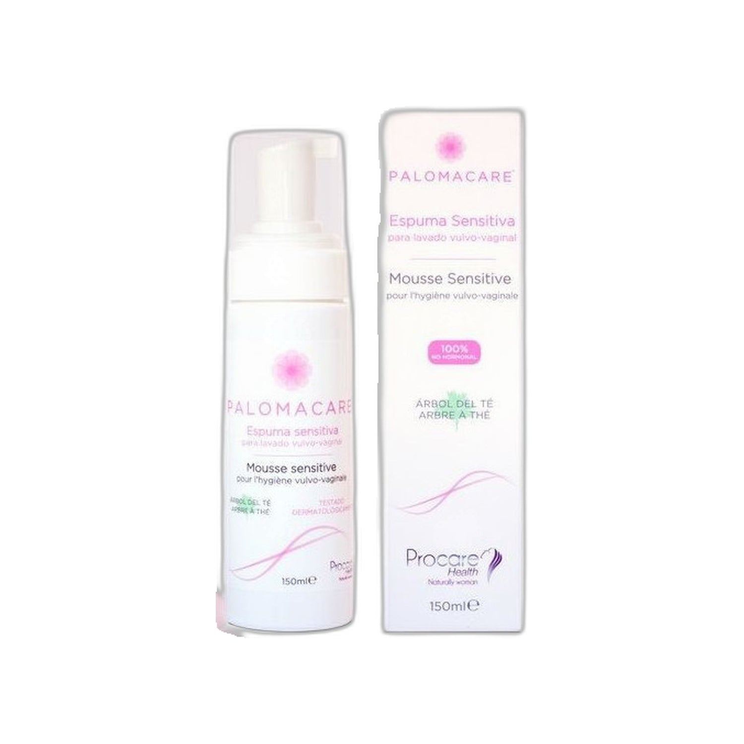 Palomacare Espuma Sensitive Higiene Íntima 150 ml