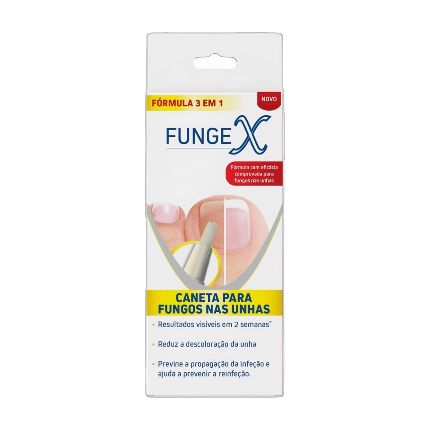 FungeX Caneta para Fungos nas Unhas 4 ml