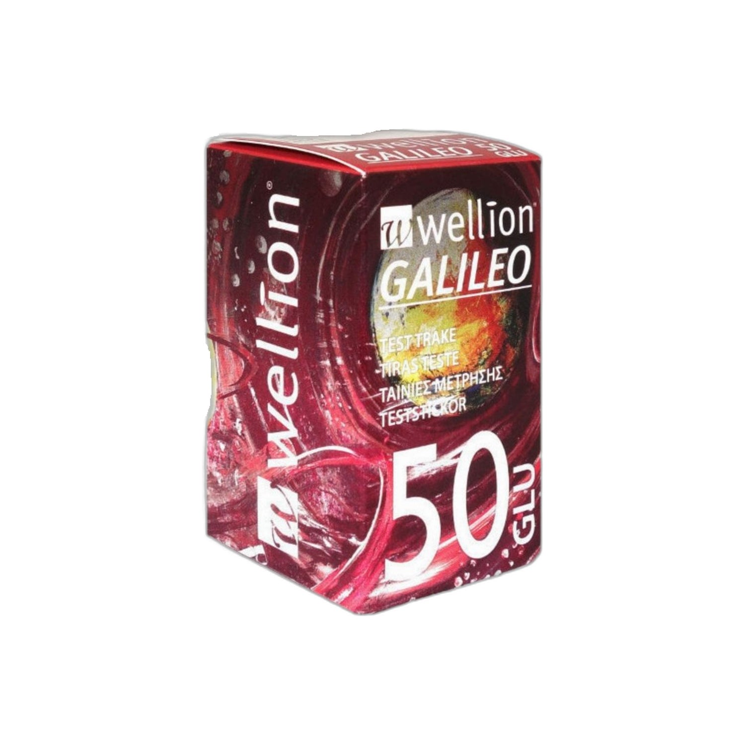 Wellion Galileo Tiras de Teste de Glicemia 50 Unidades