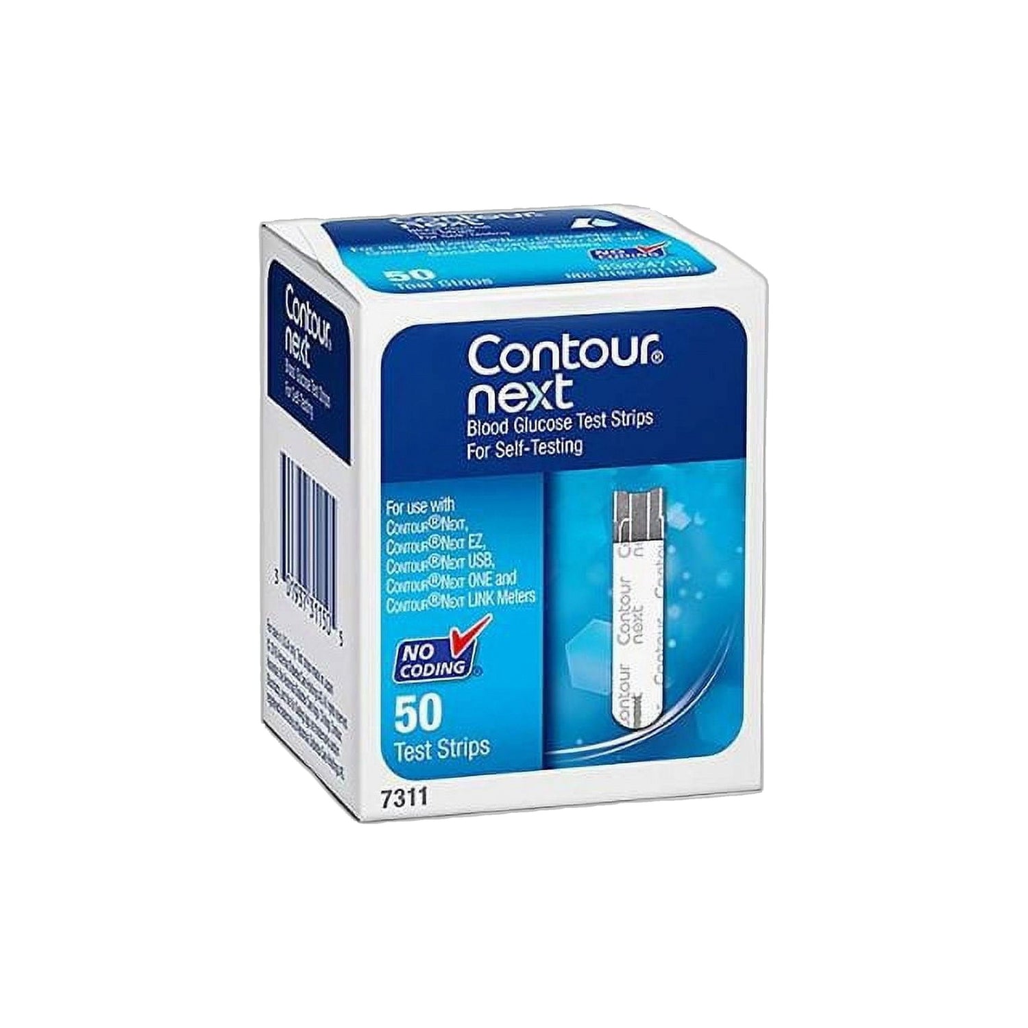 Contour Next Tiras de Teste de Glicemia 50 Unidades