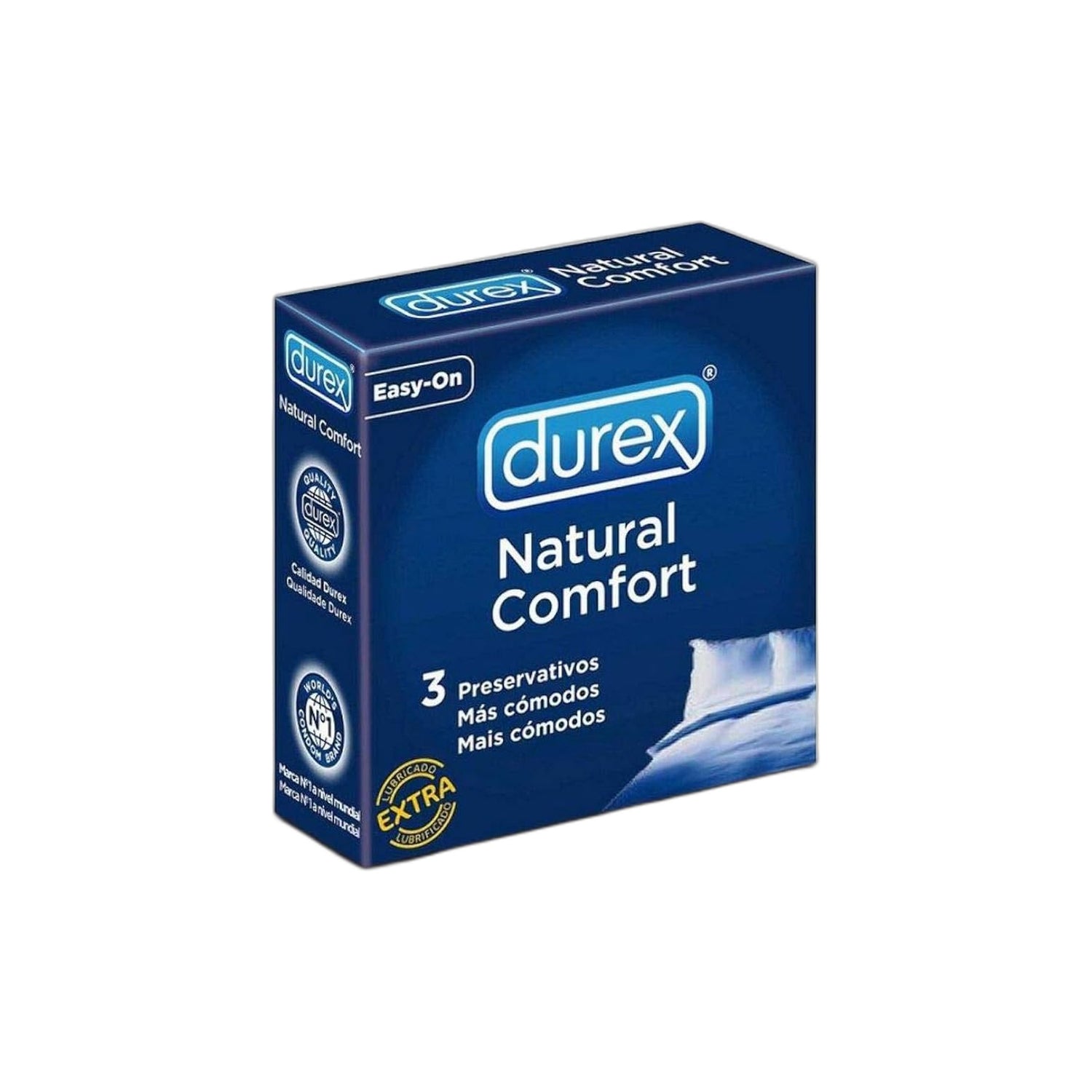 Durex Natural Comfort Preservativo 3 Unidades