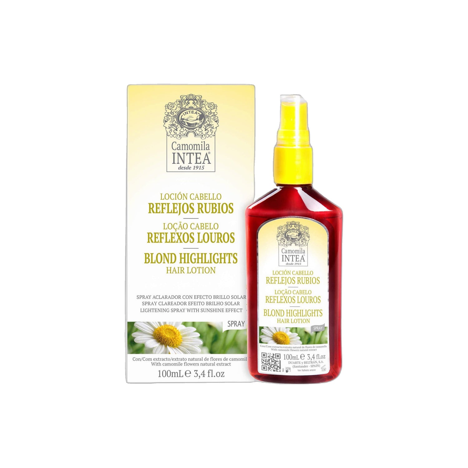 Intea Loção Reflexos Louros Camomila 100 ml