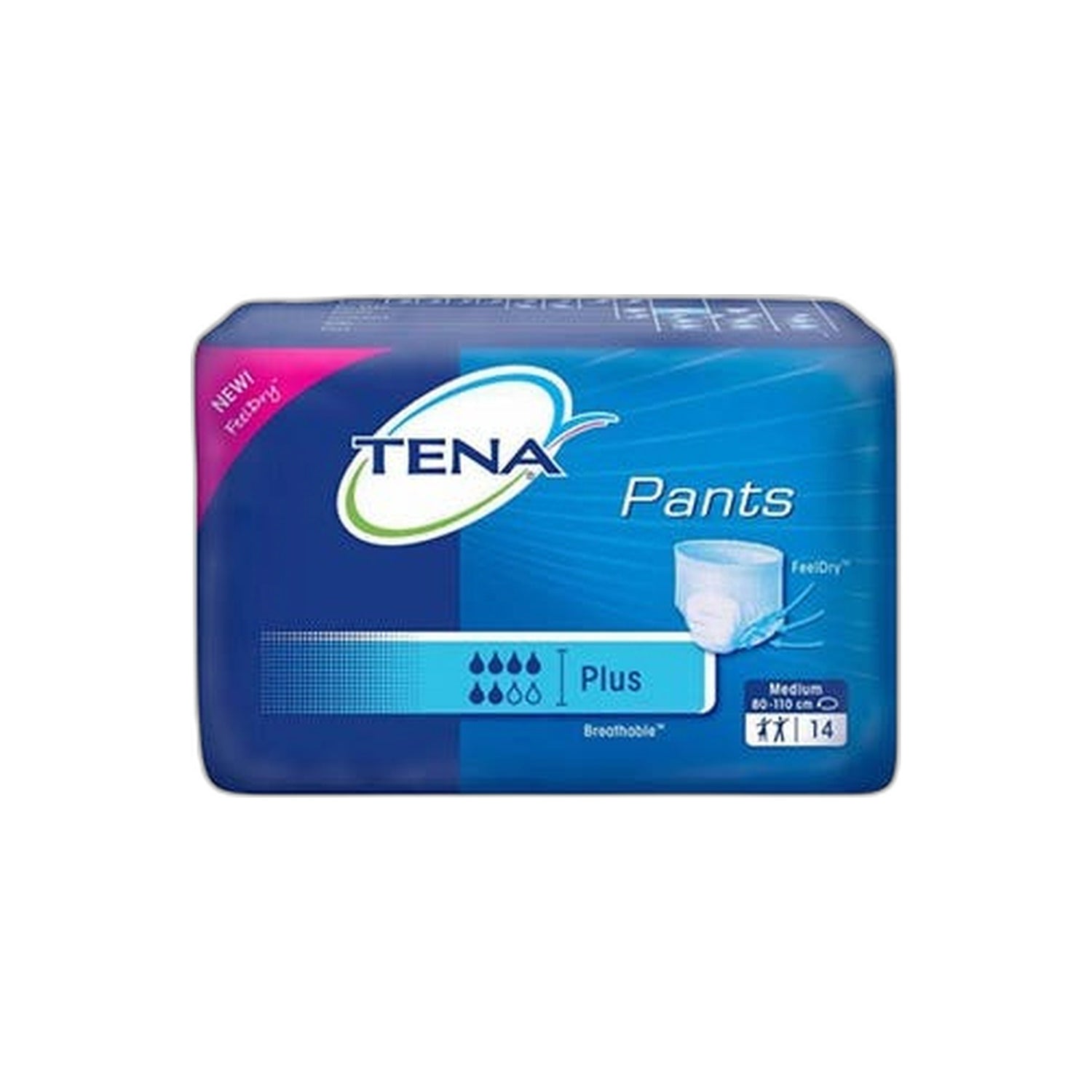Tena Pants Cueca M 80-110 cm 14 Unidades