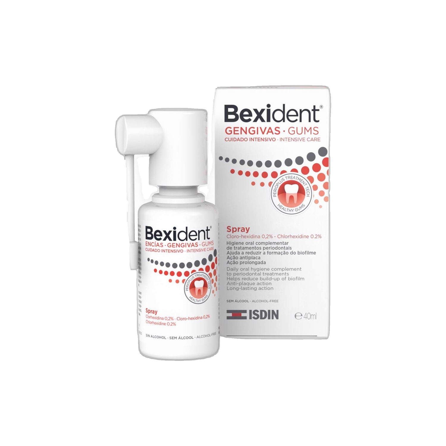 Bexident Gengivas Cuidado Intensivo Clorohexidina Spray 40 ml