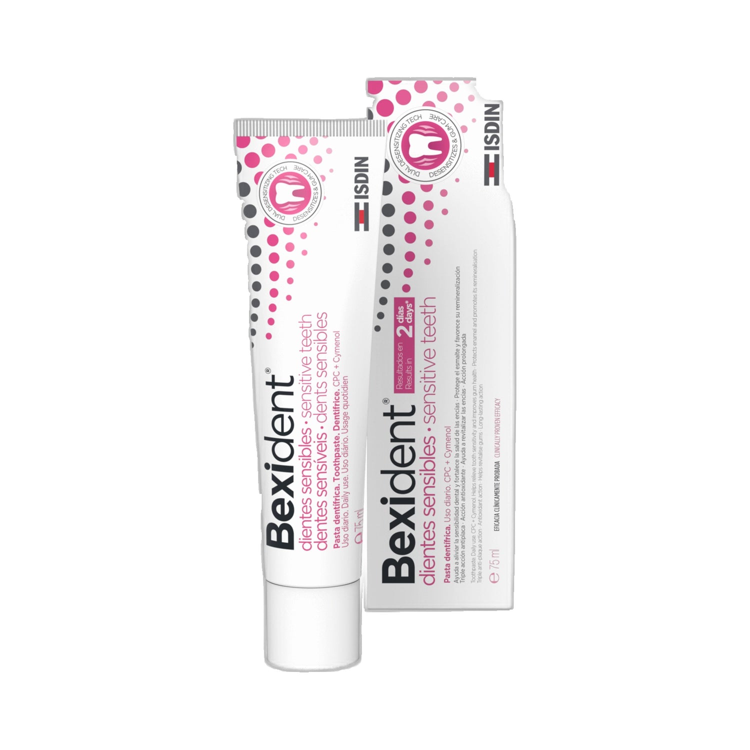 Bexident Dentes Sensíveis Pasta 75 ml