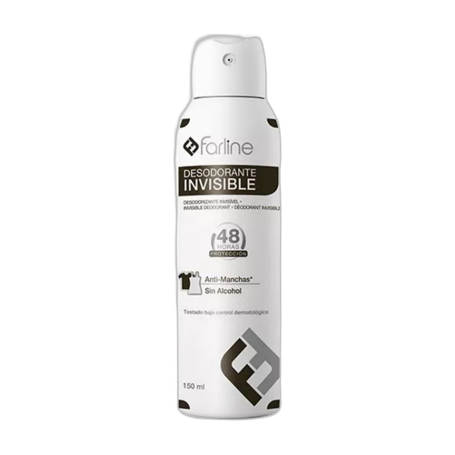 Farline Desodorizante Spray Invisível 48H 150 ml