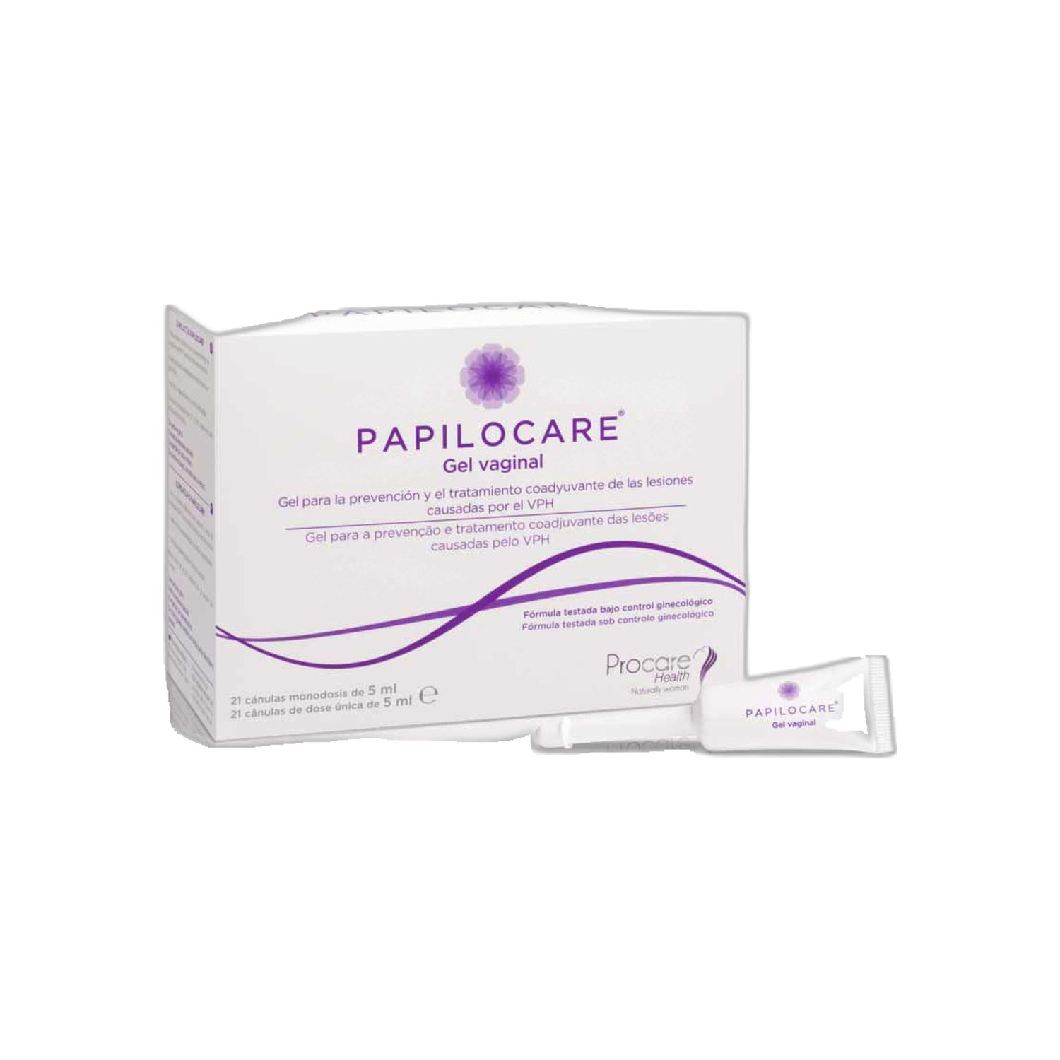 Papilocare Gel Vaginal com Cânulas 21x5 ml