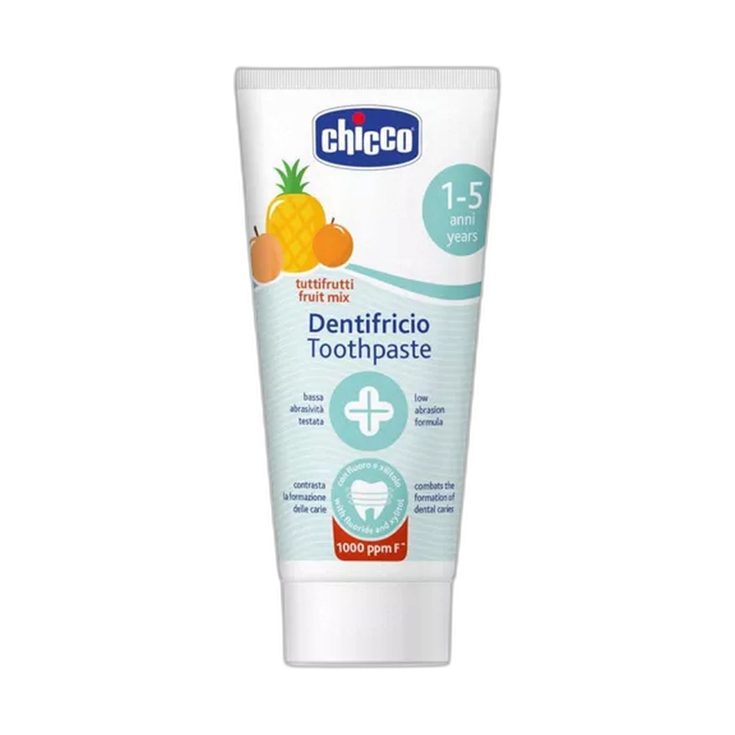 Chicco Pasta de Dentes Tutti-Frutti 1-5 Anos 50 ml