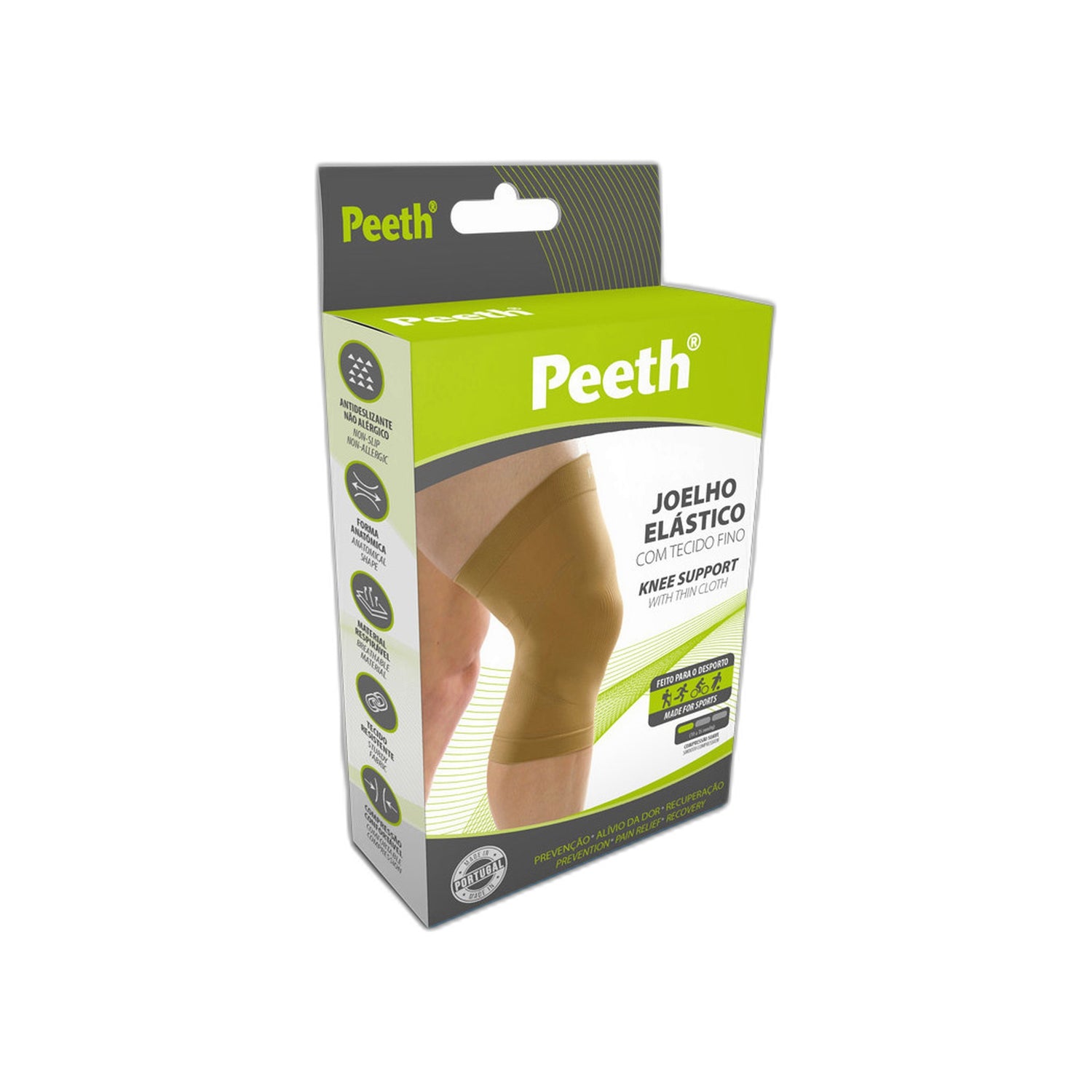 Peeth Joelheira Elástica N650 Tamanho 5