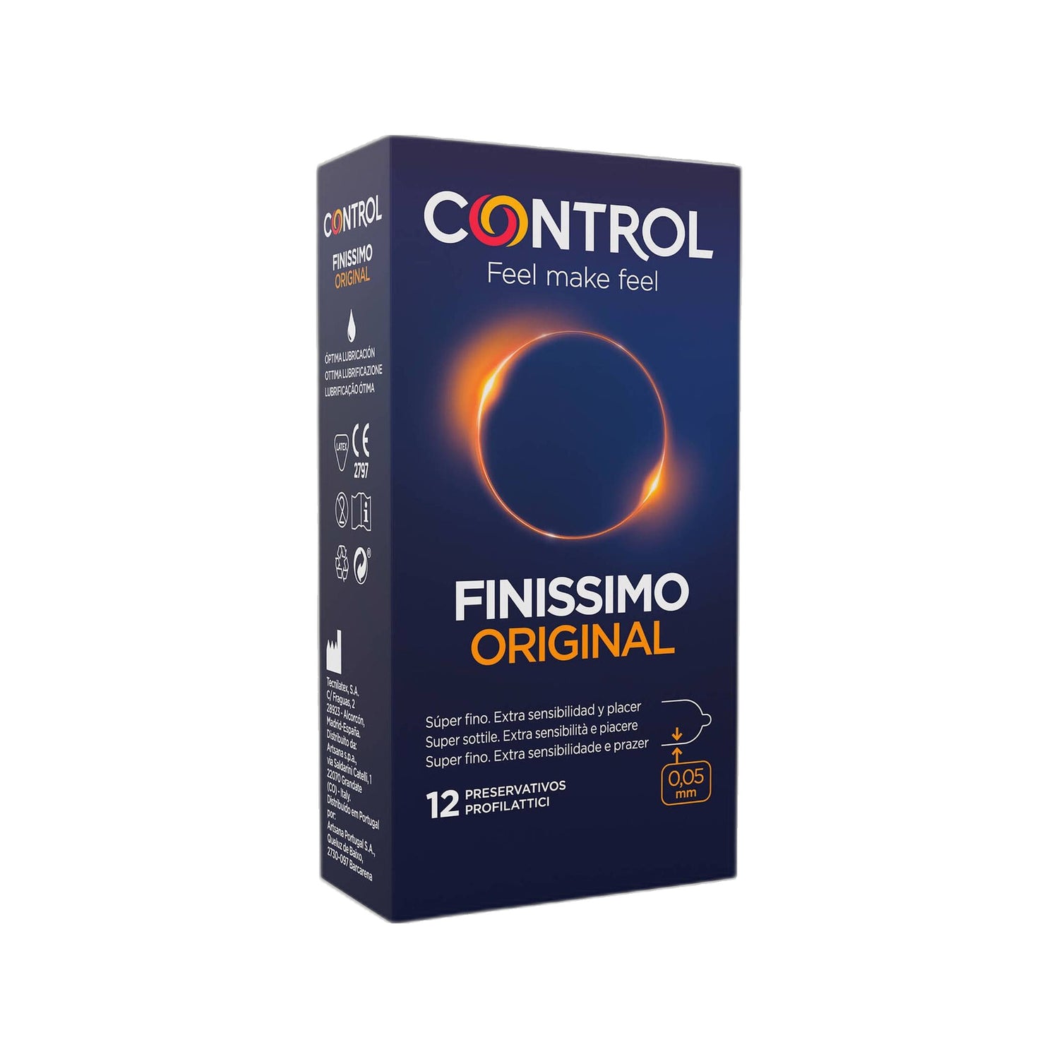 Control Finissimo Original Preservativos 12 Unidades
