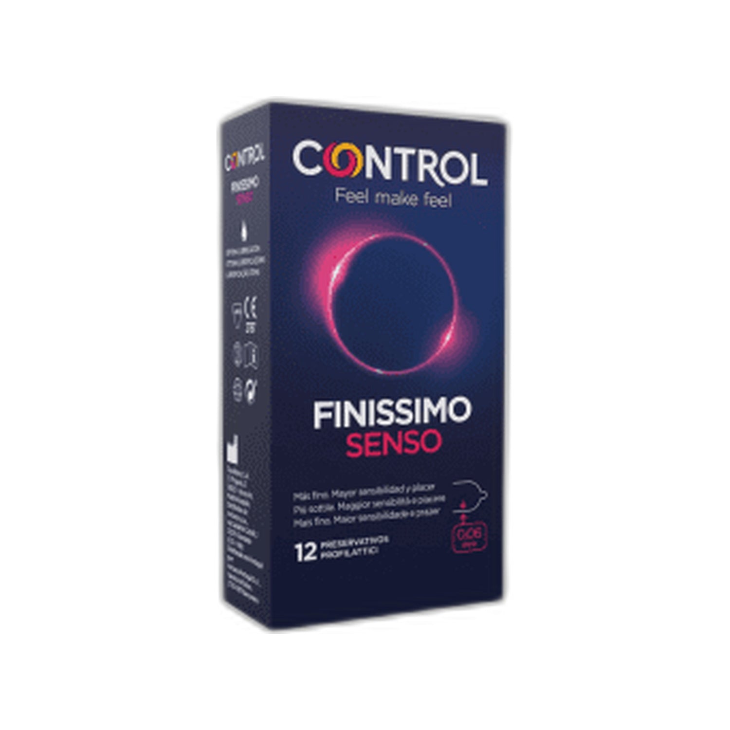 Control Finissimo Senso Preservativos 12 Unidades