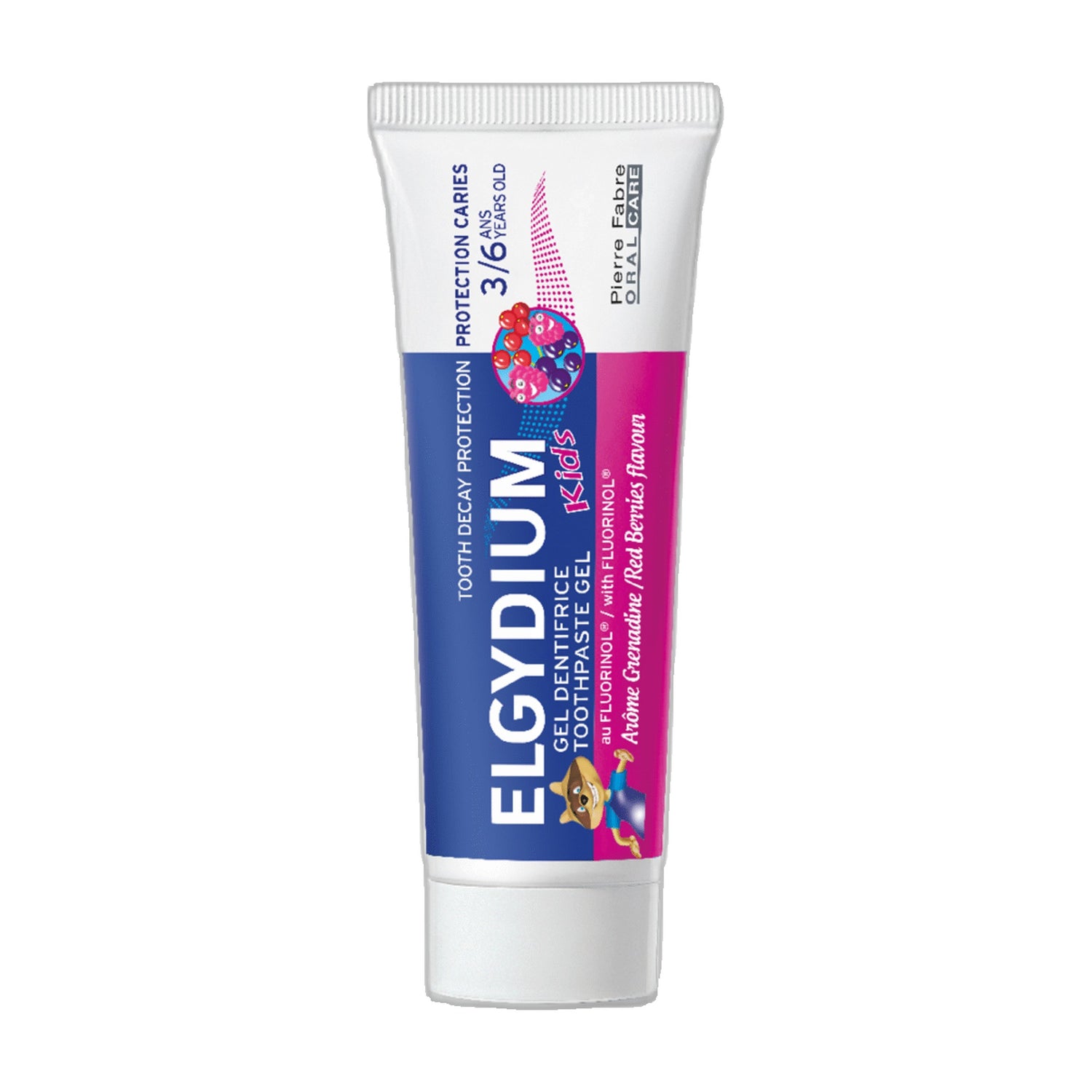 Elgydium Kids Gel Dent Frutos Silv 50 ml