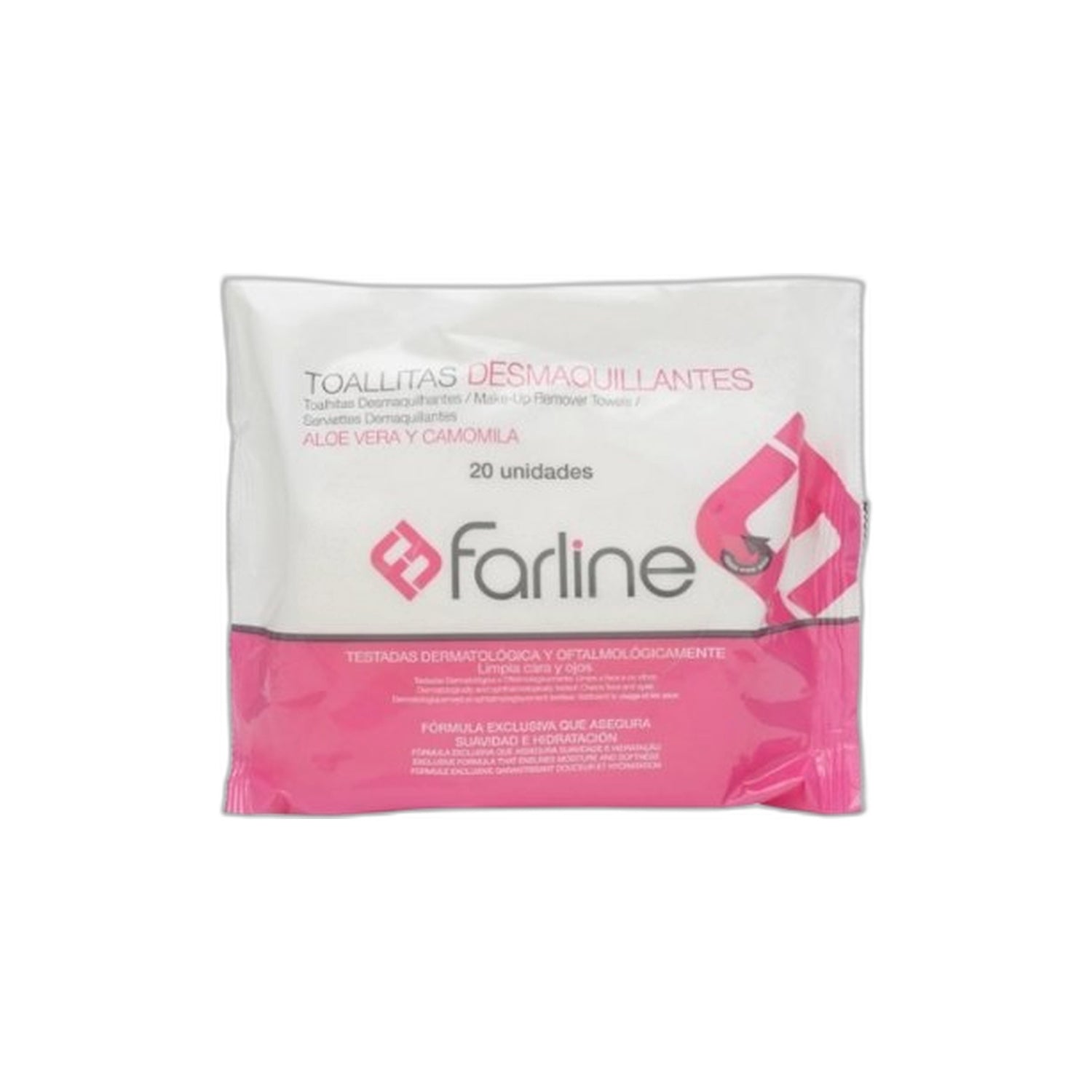 Farline Toalhita Desmaquilhante X 20
