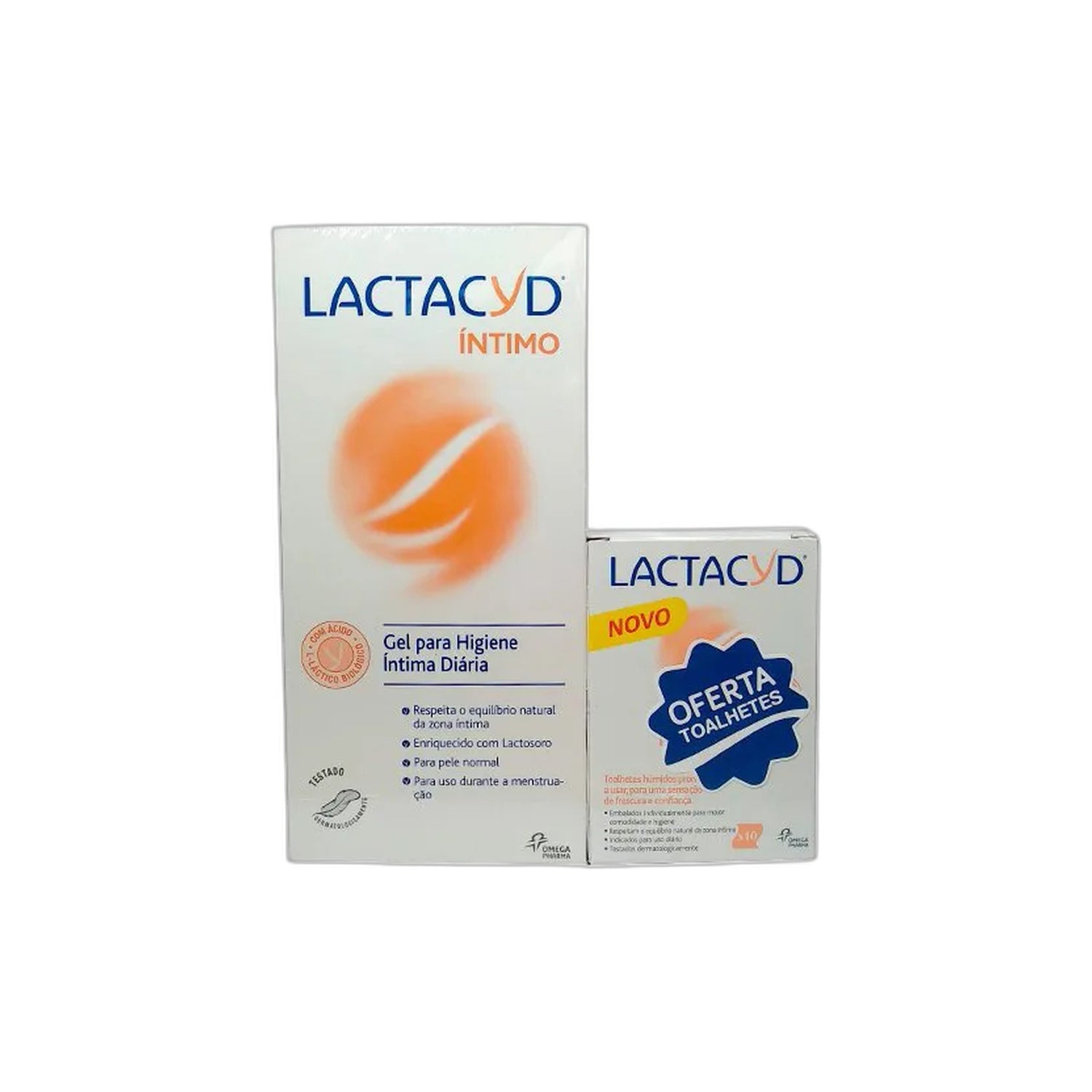 Lactacyd Intimo Prom Emulsão 400ml + Toalhitas x10