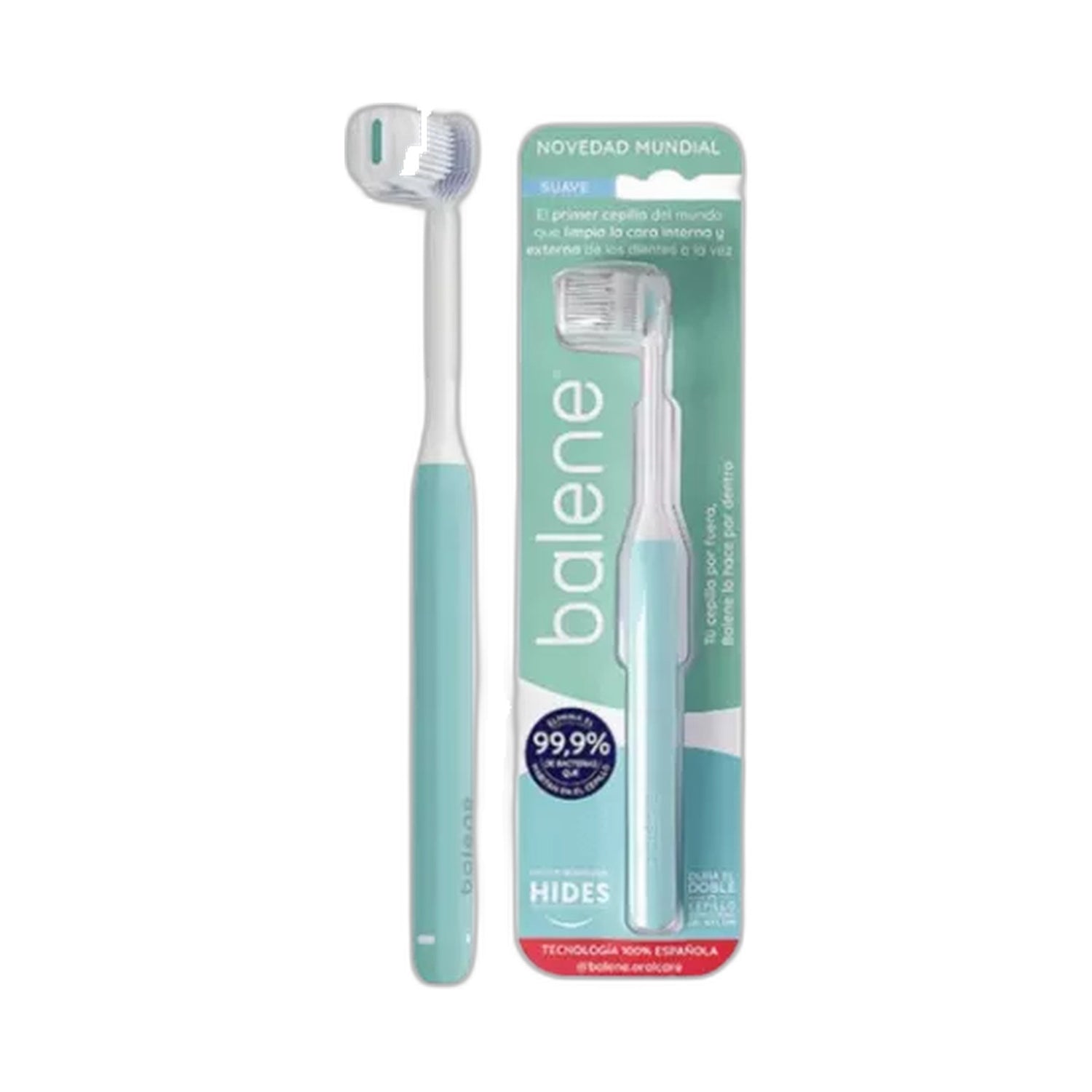 Balene Escova Dental Suave Azul