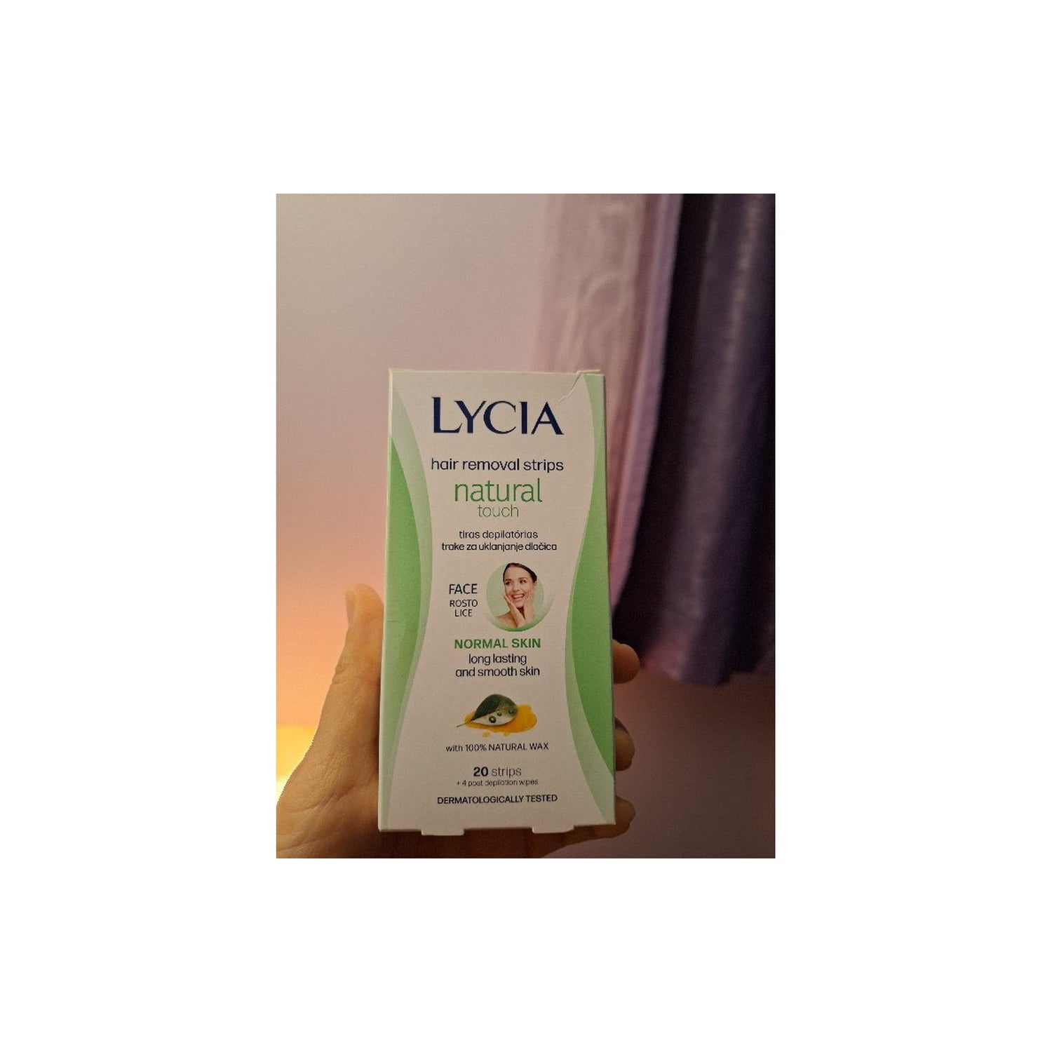 Lycia Tiras Depilatórias Natural Touch
