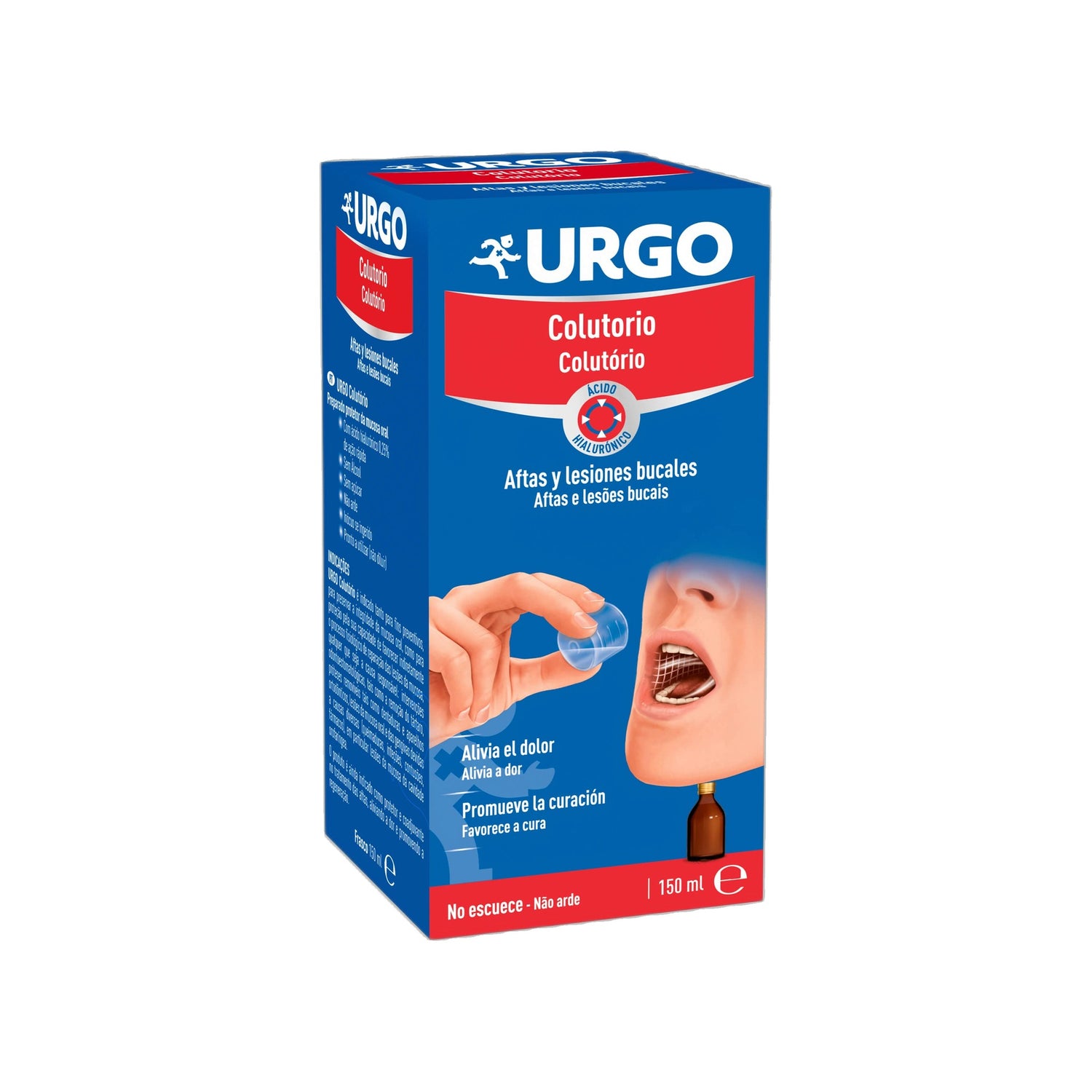Urgo Colutório Aftas/Lesões Bucais 150 ml