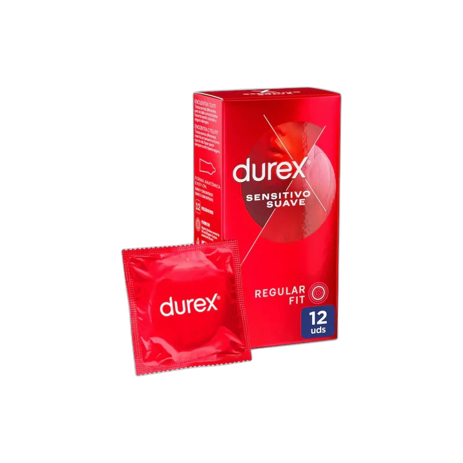 Durex Sensitivo Suave Preservativo x12